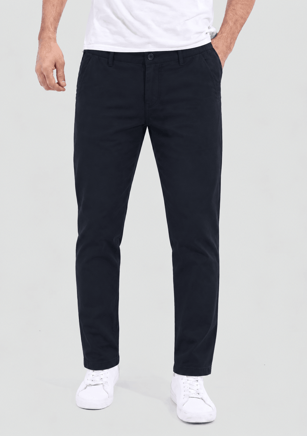 Basic Slim Fit Chino Pants