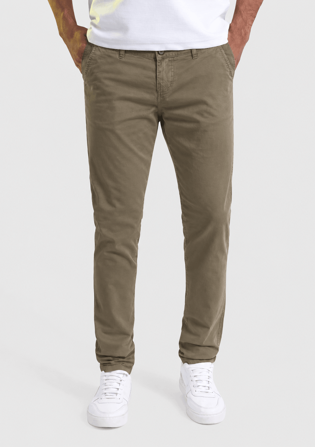 Basic Slim Fit Chino Pants