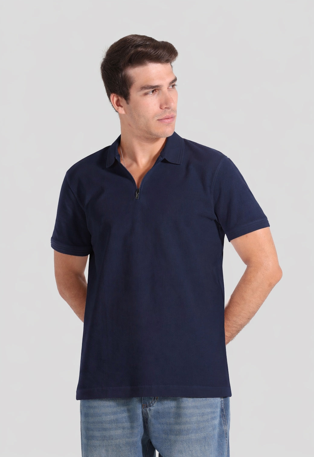 Slim Fit Basic Polo Shirt
