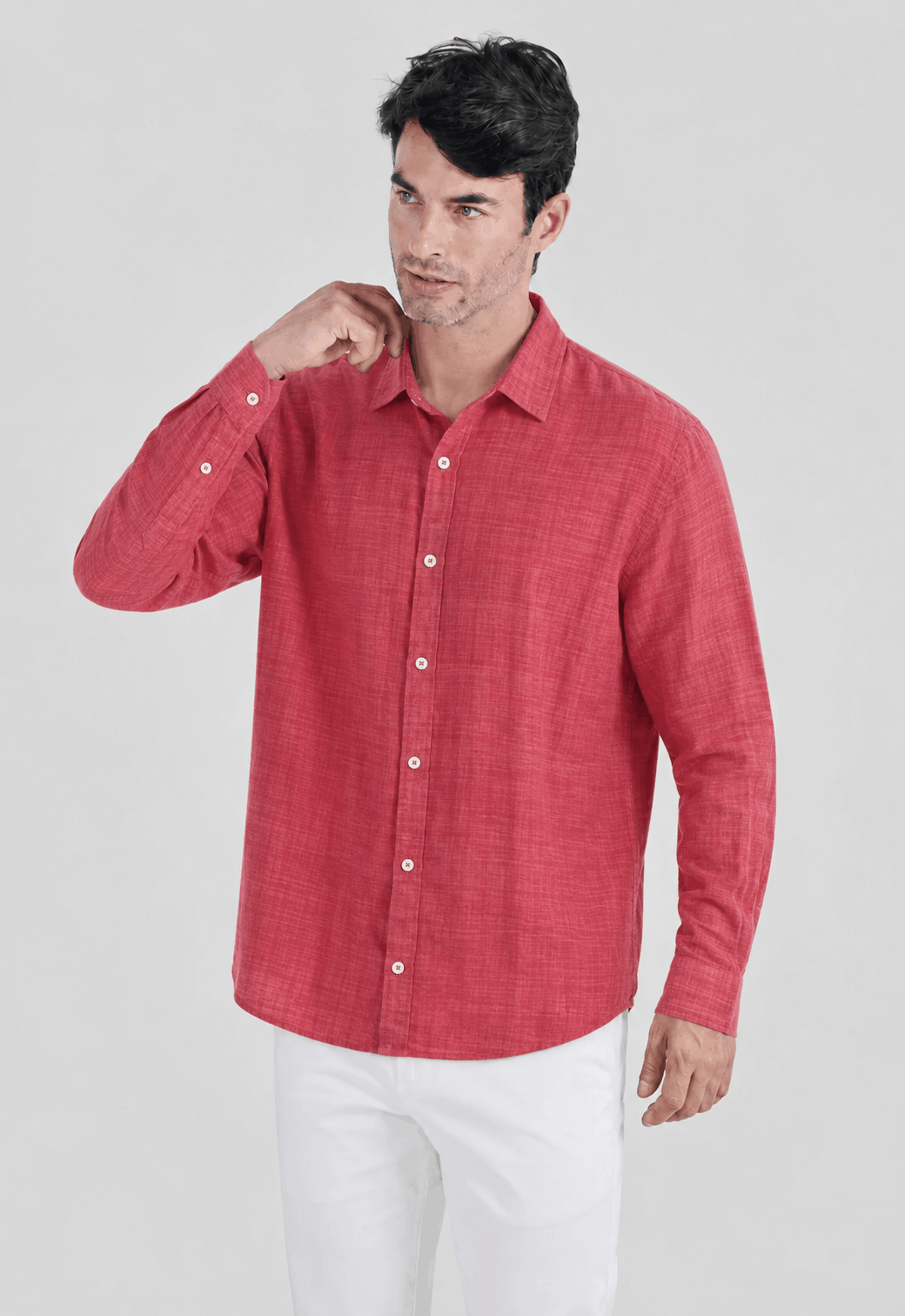 Slim Fit Long Sleeve Shirt