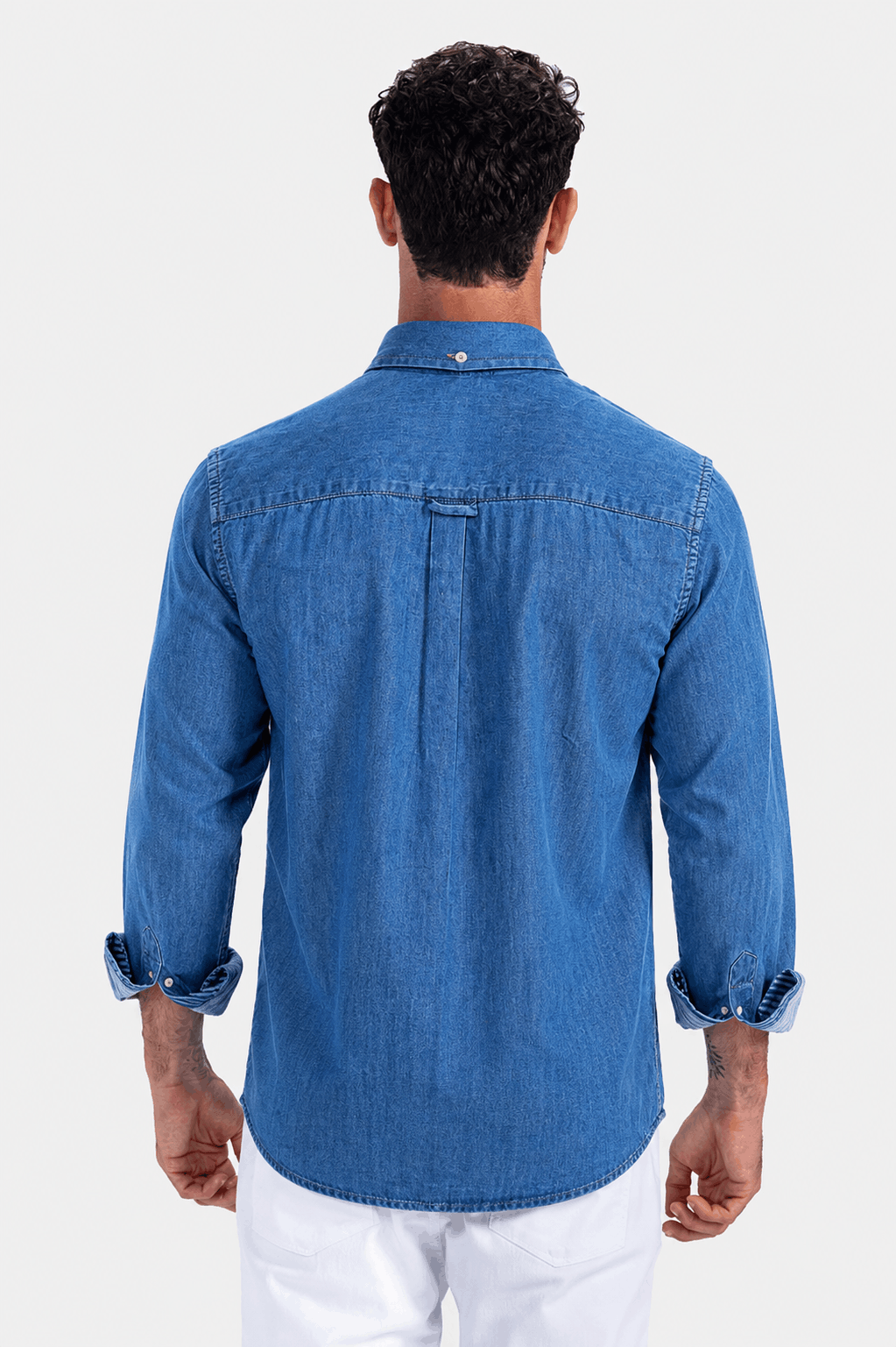 Slim Fit Denim  Shirt