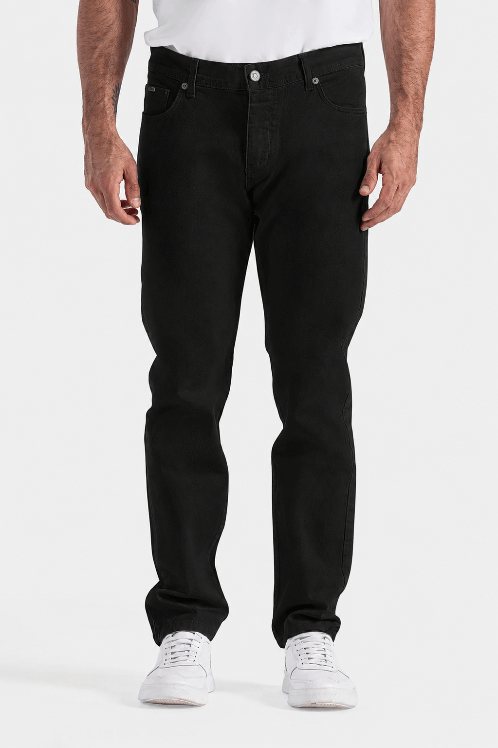 White Slim Fit Jean Pants