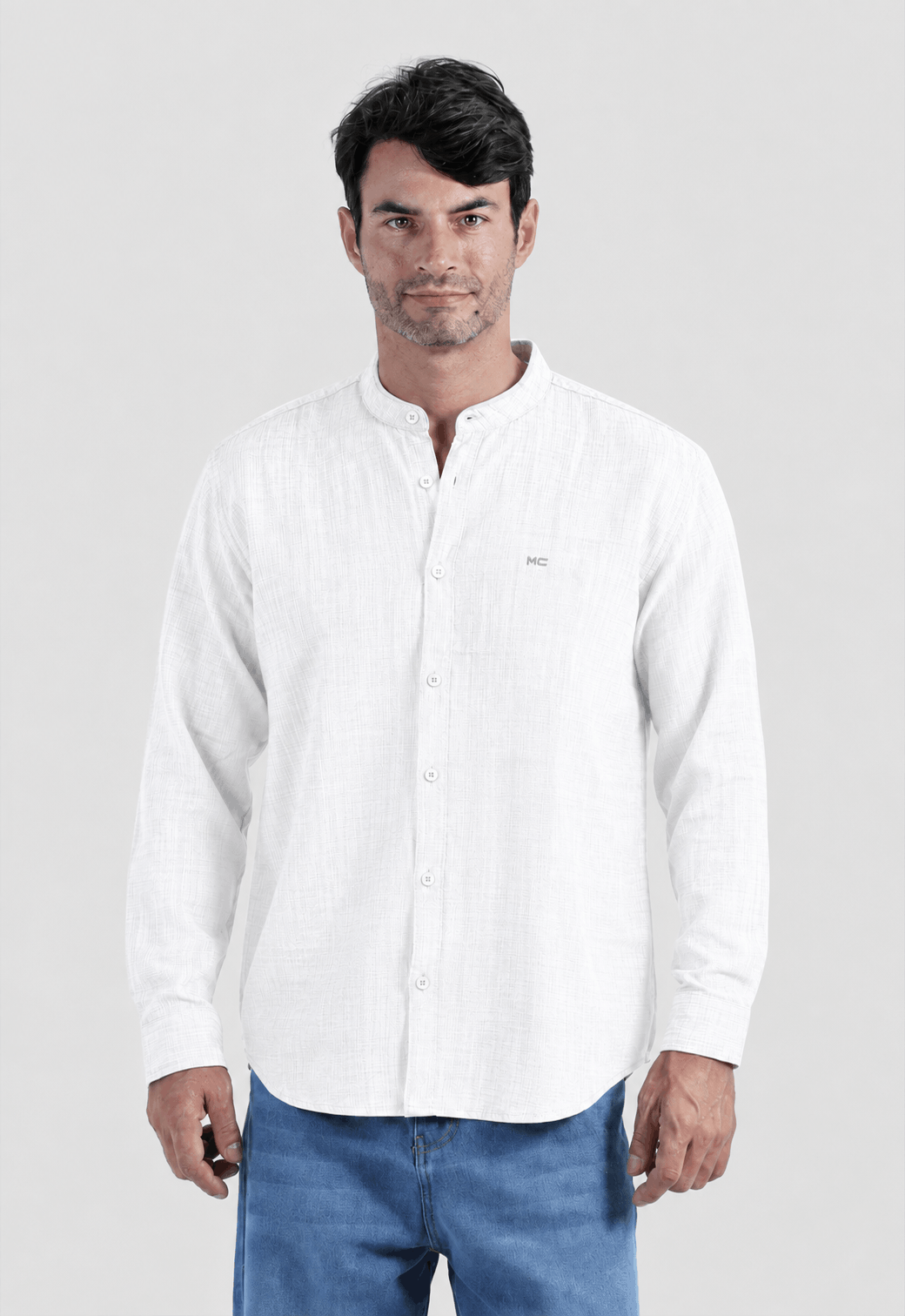 Slim Fit Linen Shirt
