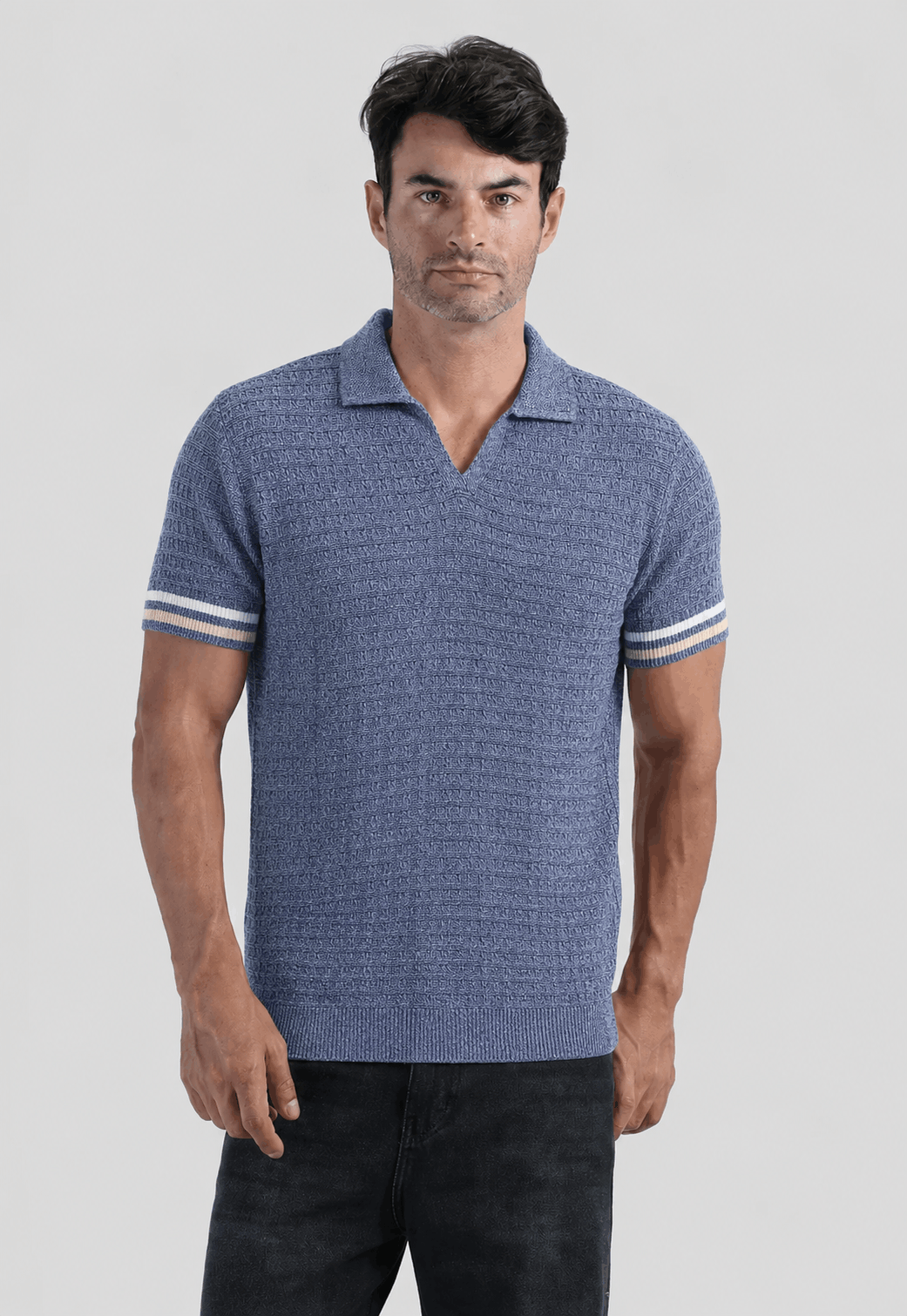 Knitted Polo Shirt