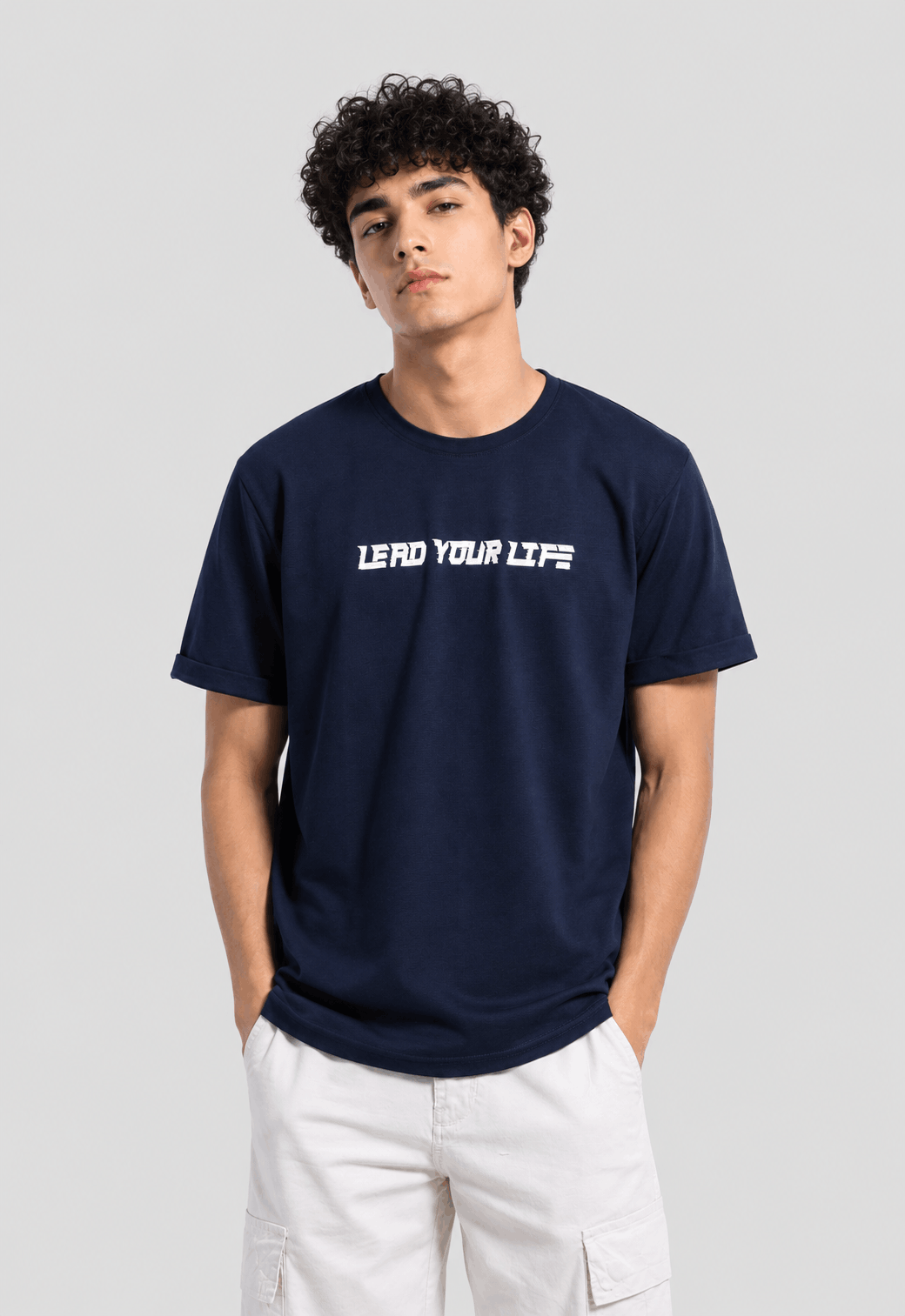 Crew Neck Printed T-Shirt