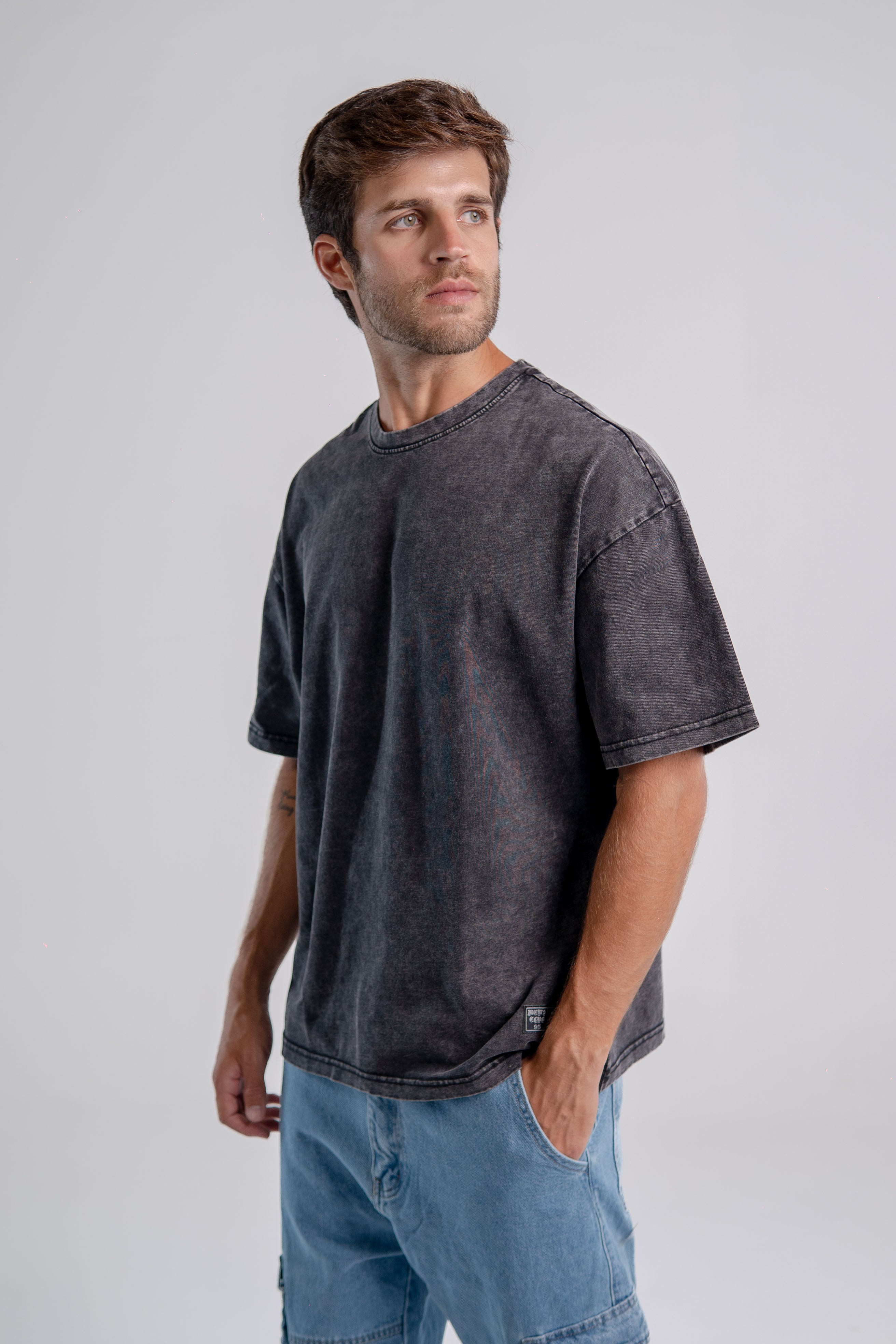 Crew Neck Over Size T-Shirt