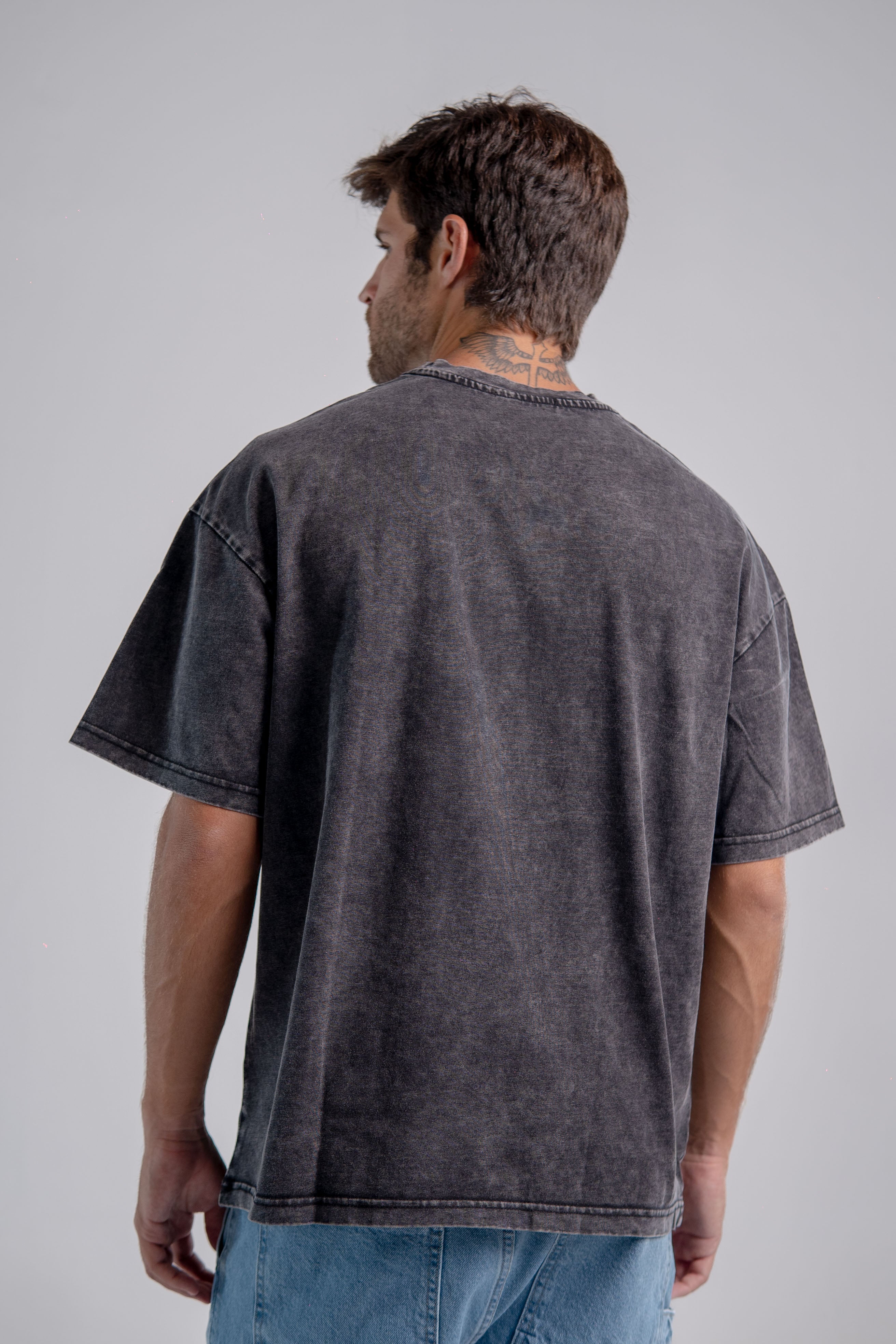 Crew Neck Over Size T-Shirt