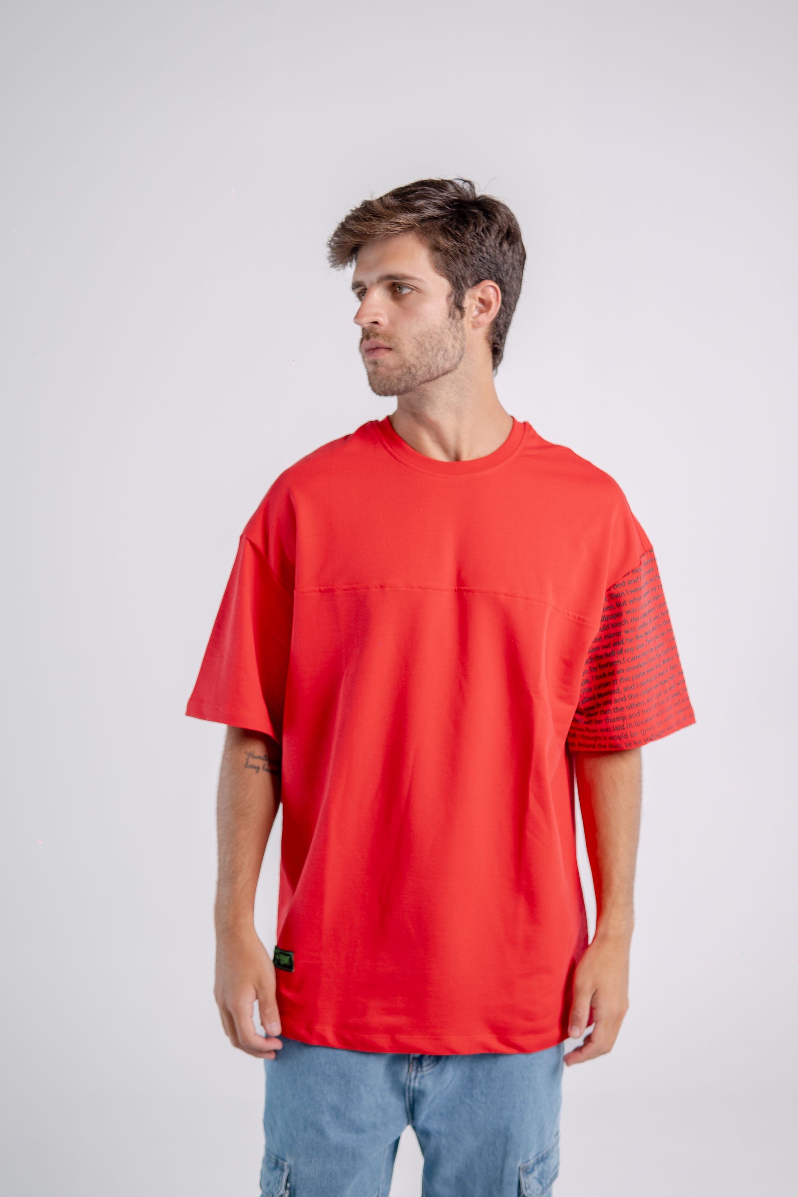 Crew Neck Over Size T-Shirt