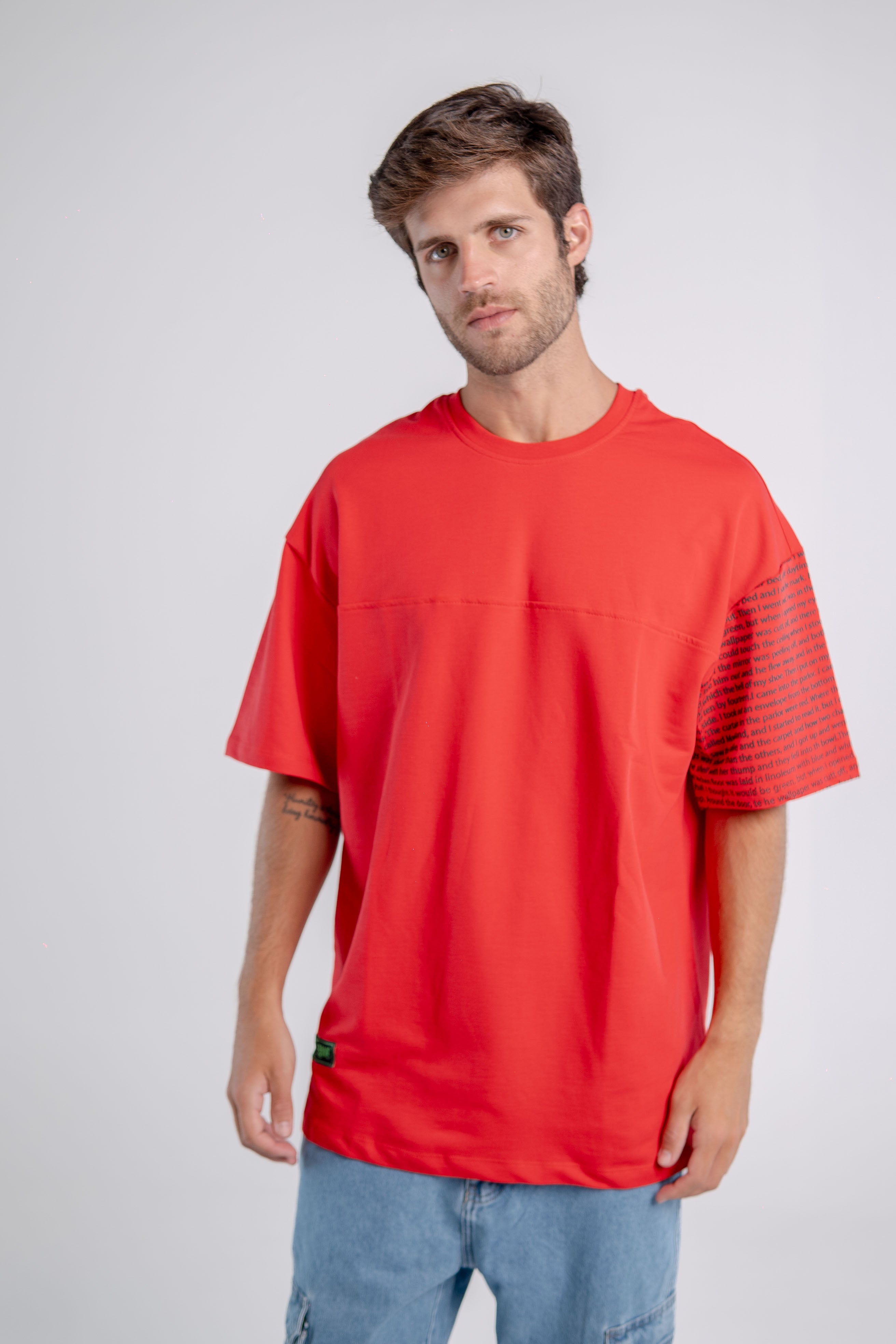 Crew Neck Over Size T-Shirt