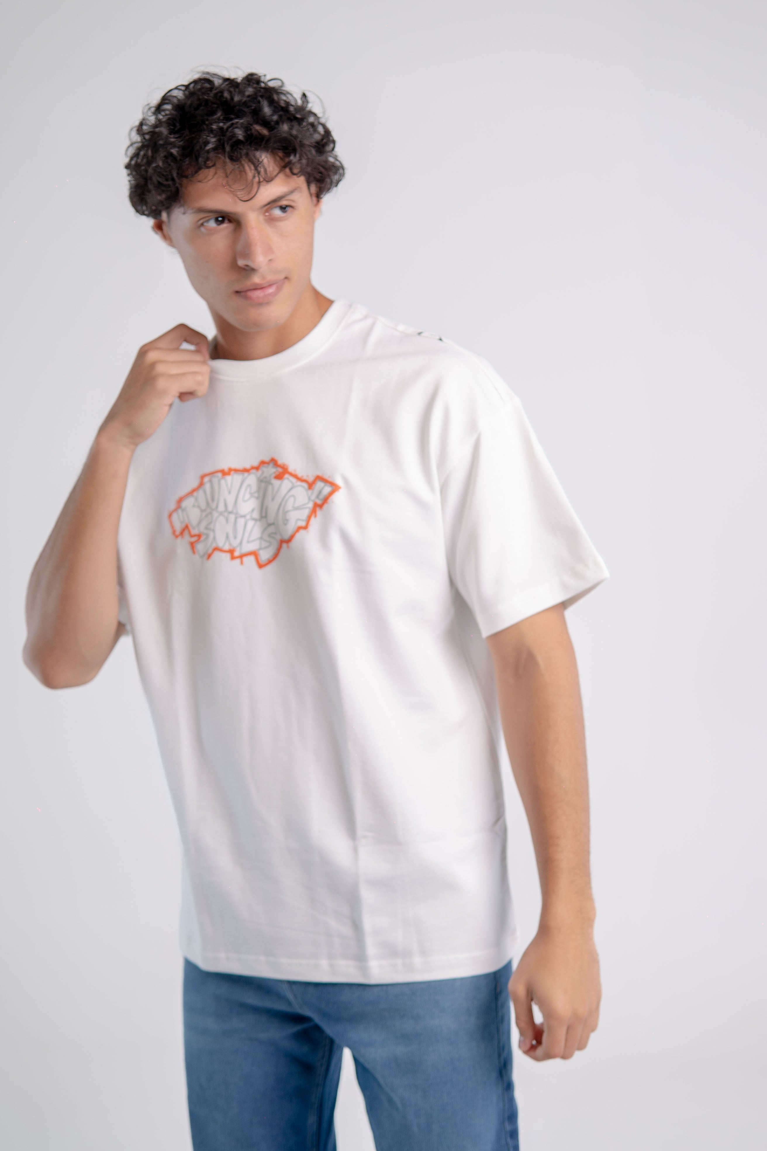 Crew Neck Printed T-shirt