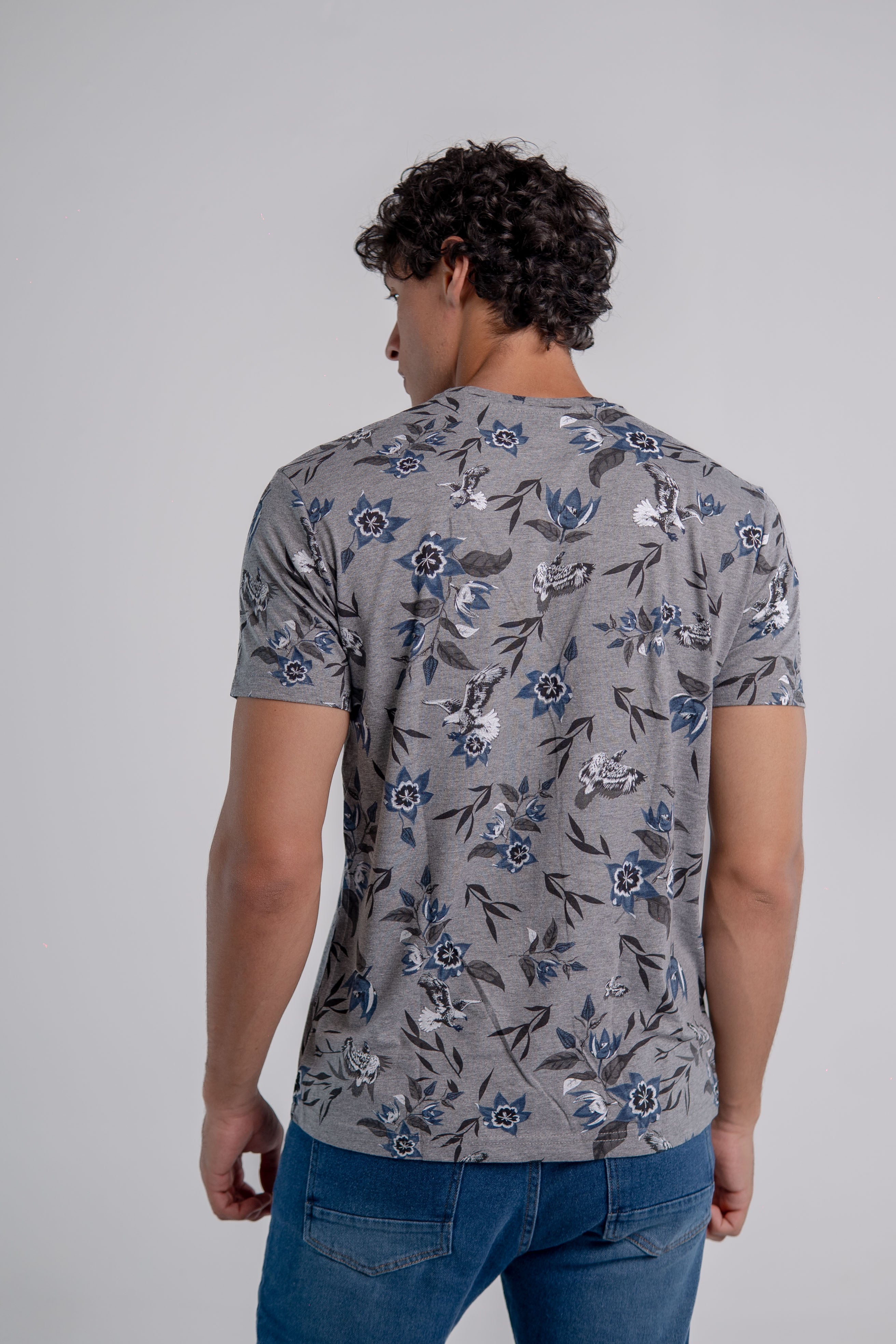 Crew Neck Printed T-shirt