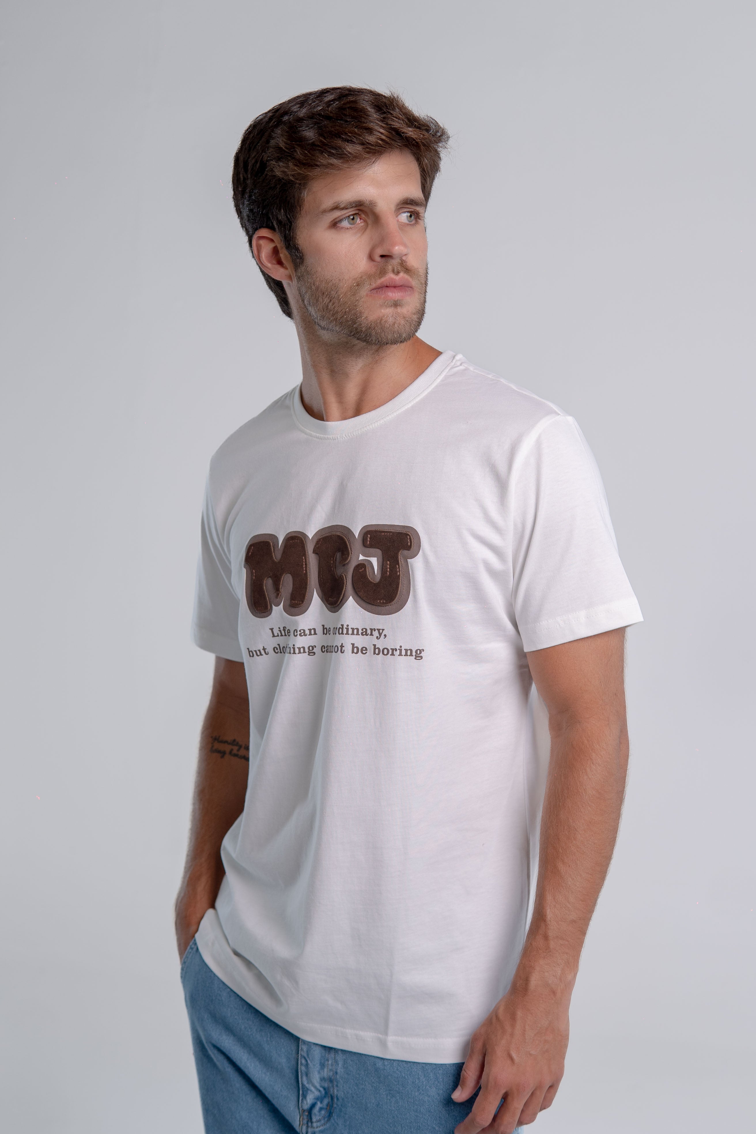 Crew Neck Printed T-shirt