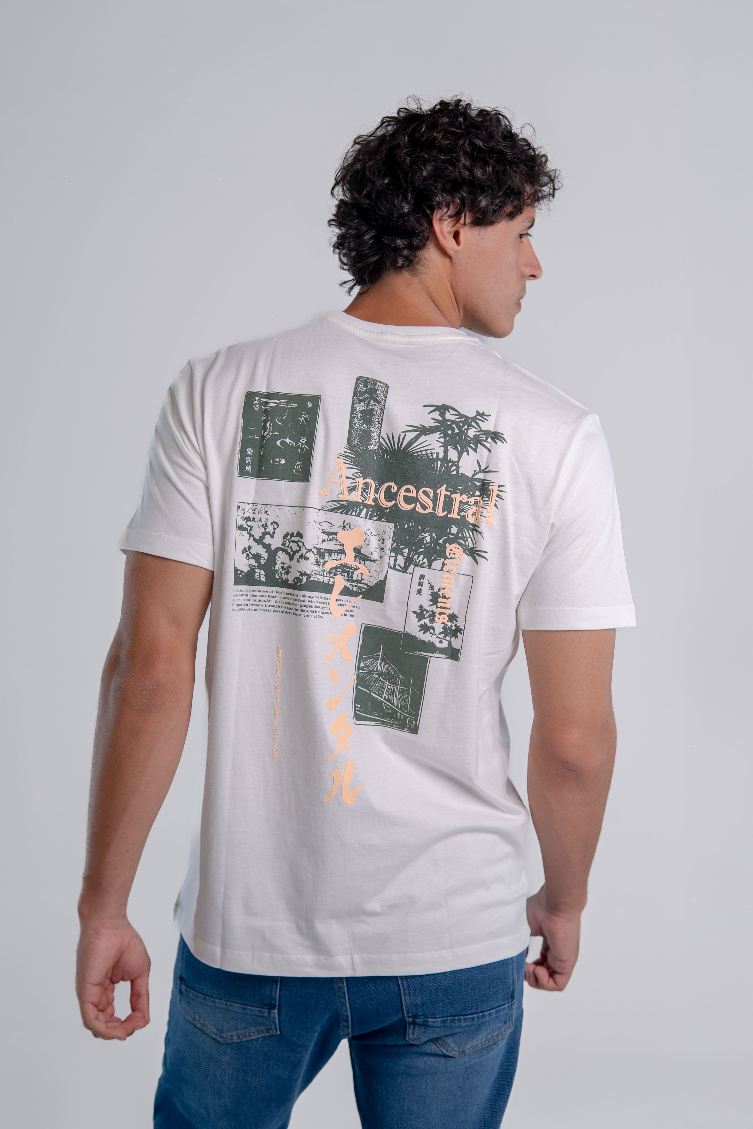 Crew Neck Printed T-shirt