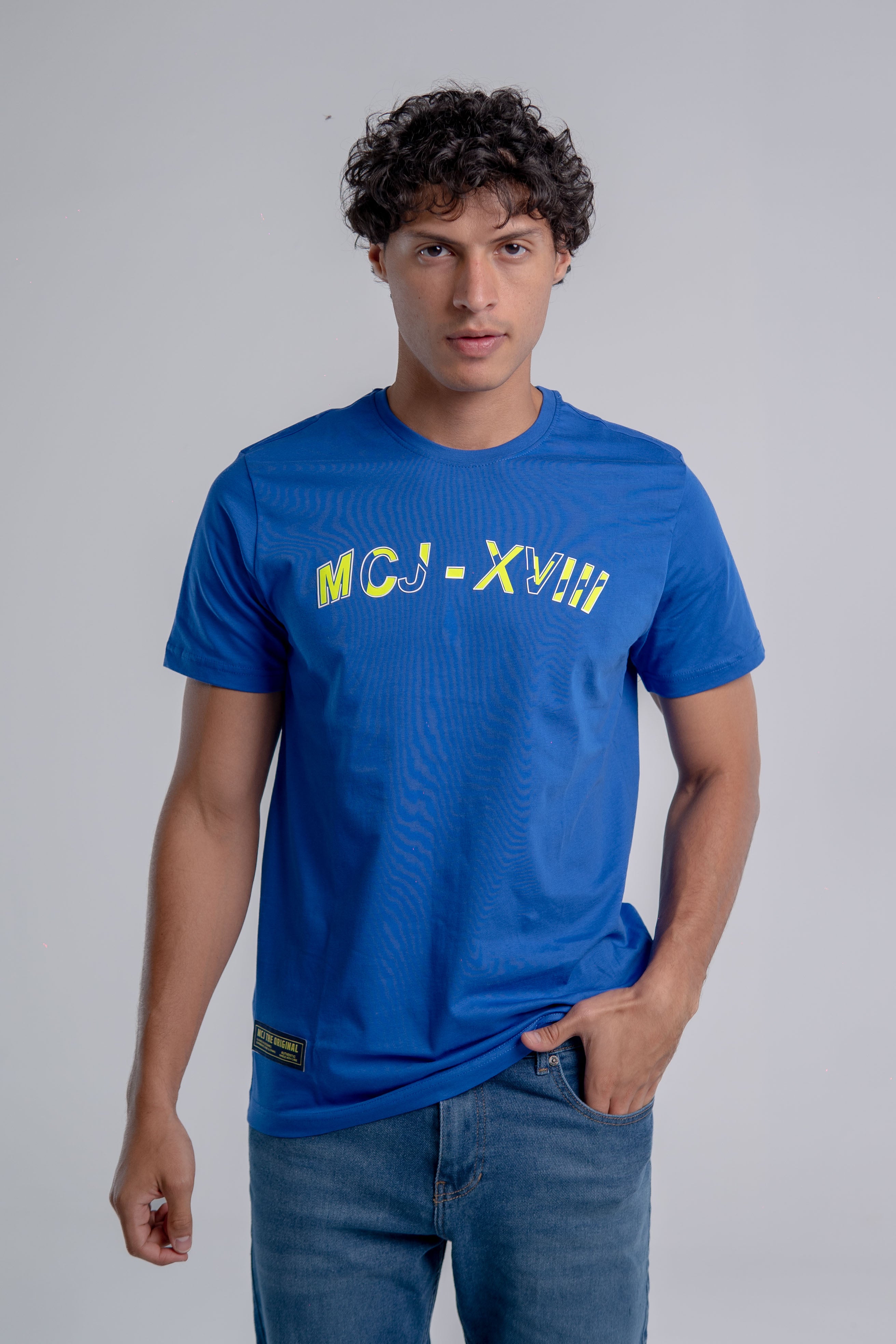 Crew Neck Printed T-shirt
