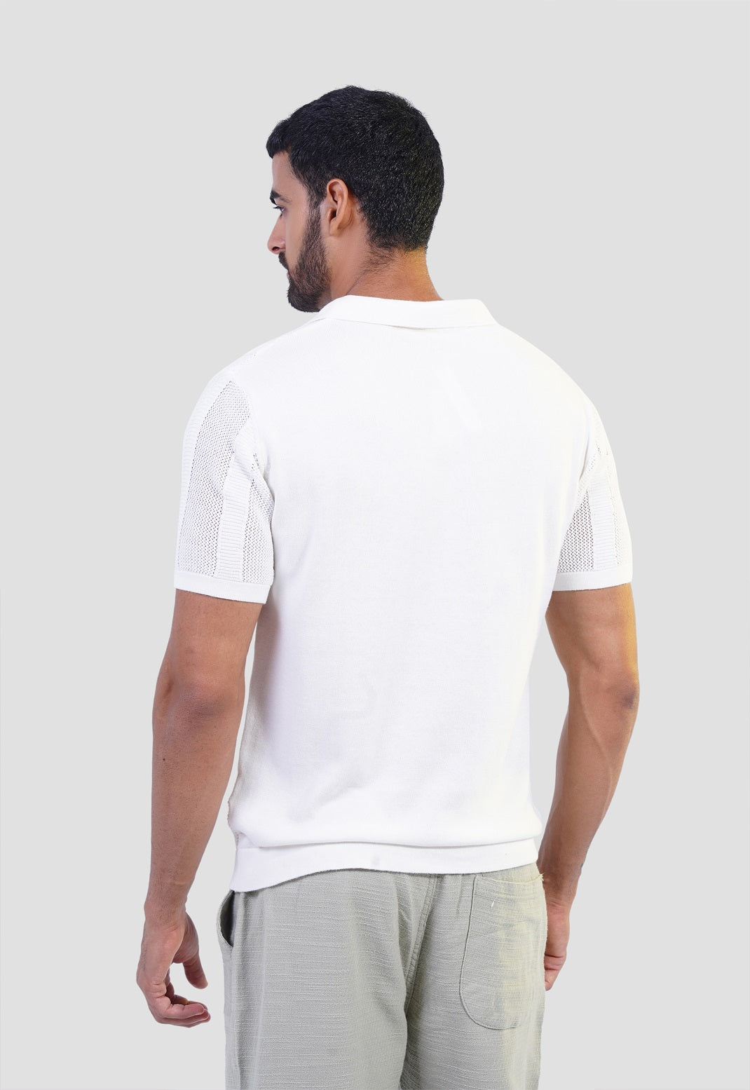 Regular Fit Knitted Polo Shirt
