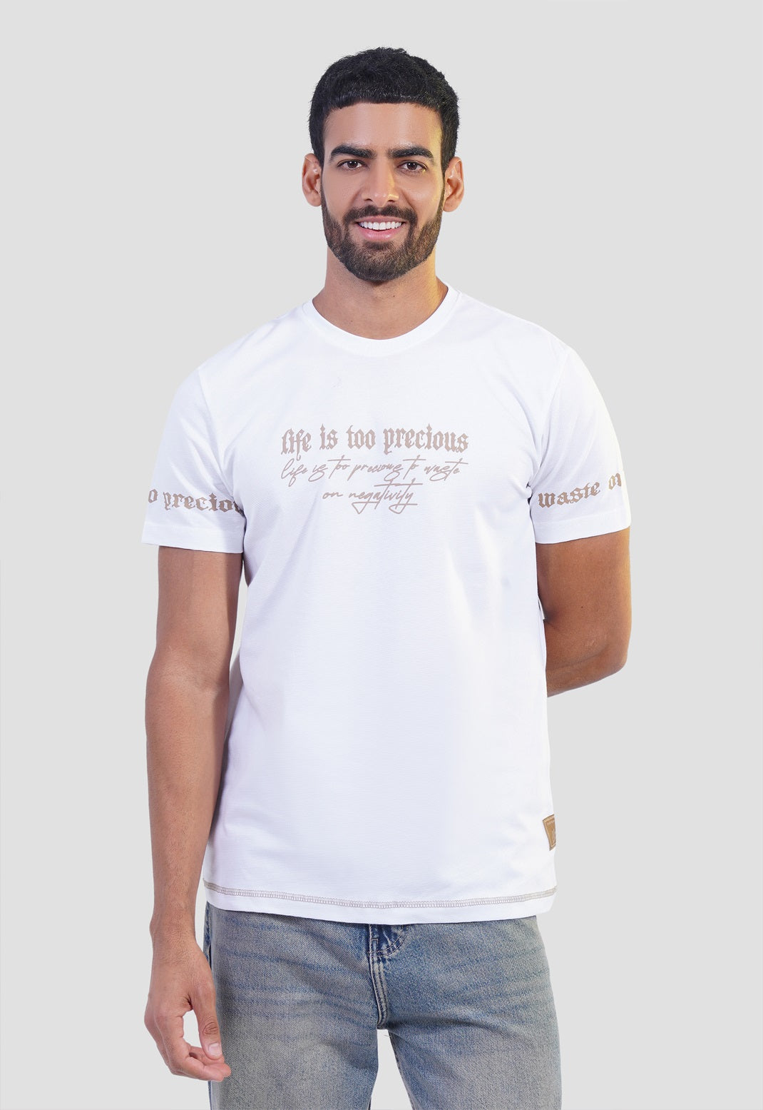 Crew Neck Printed T-Shirt