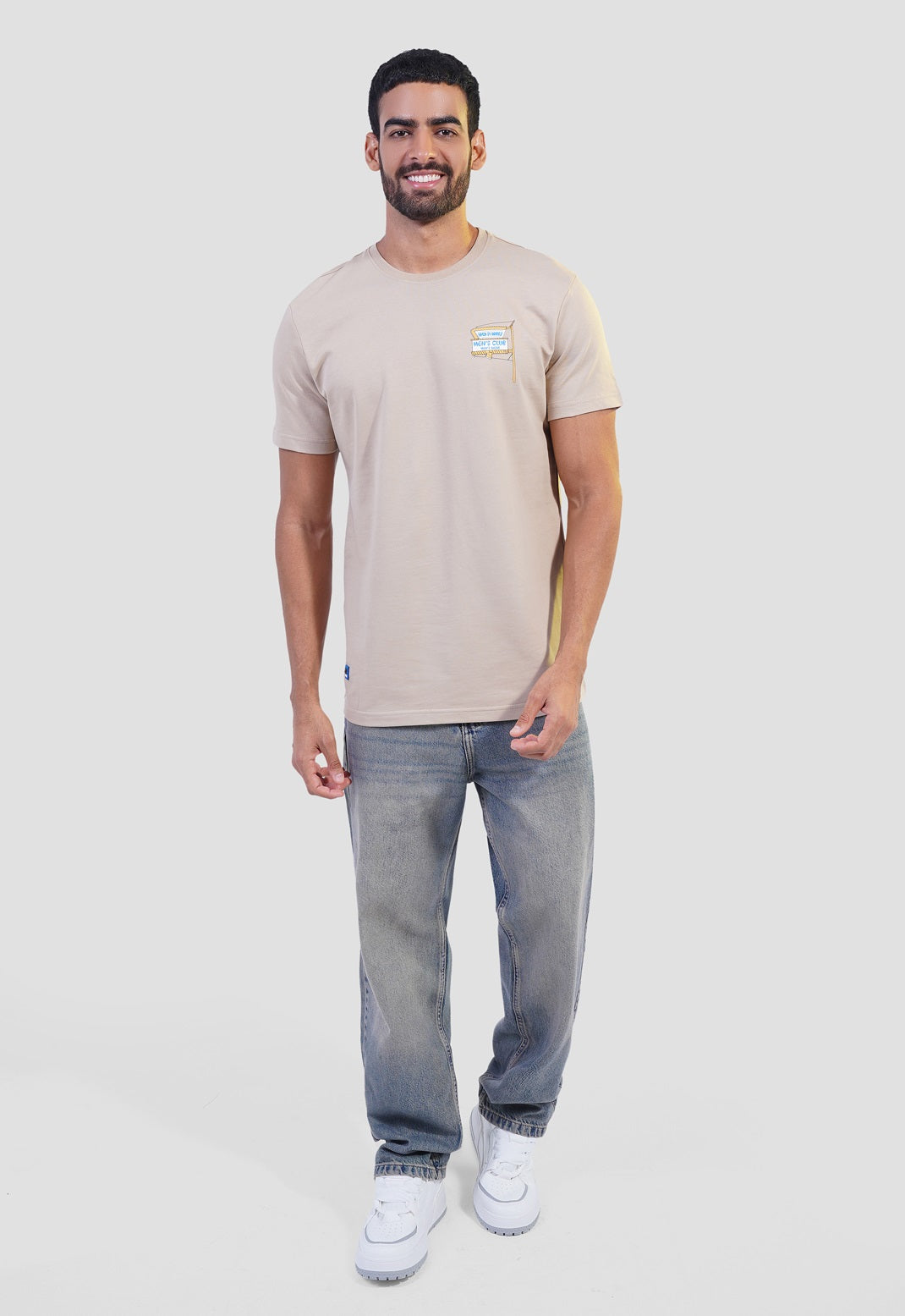 Crew Neck Printed T-Shirt