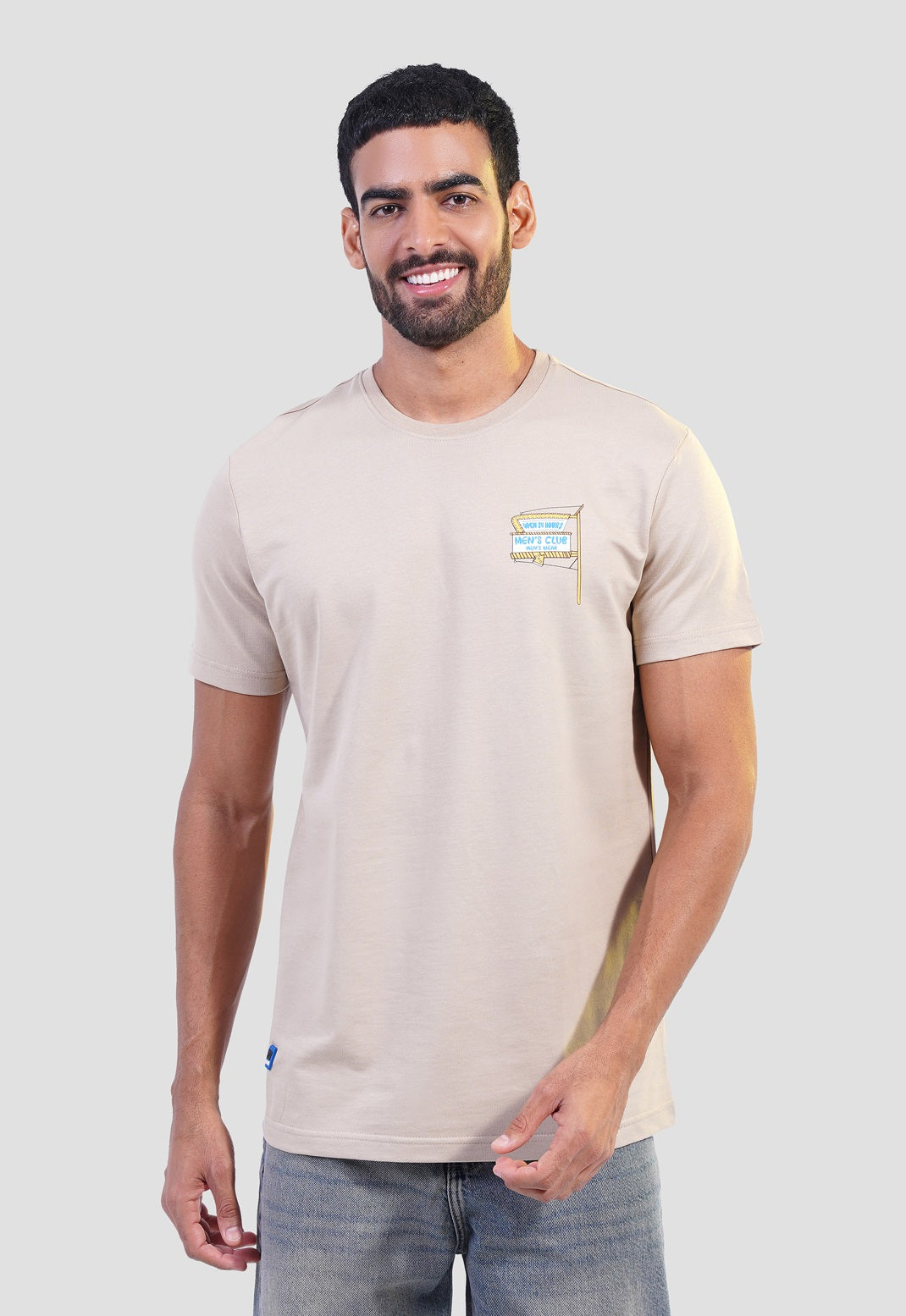 Crew Neck Printed T-Shirt