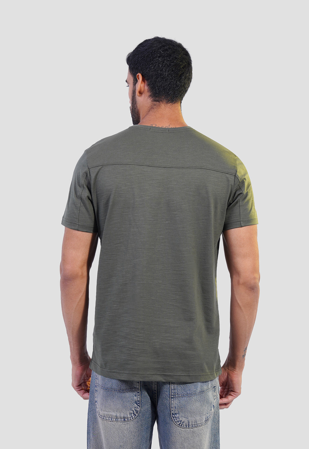 Crew Neck Printed T-Shirt