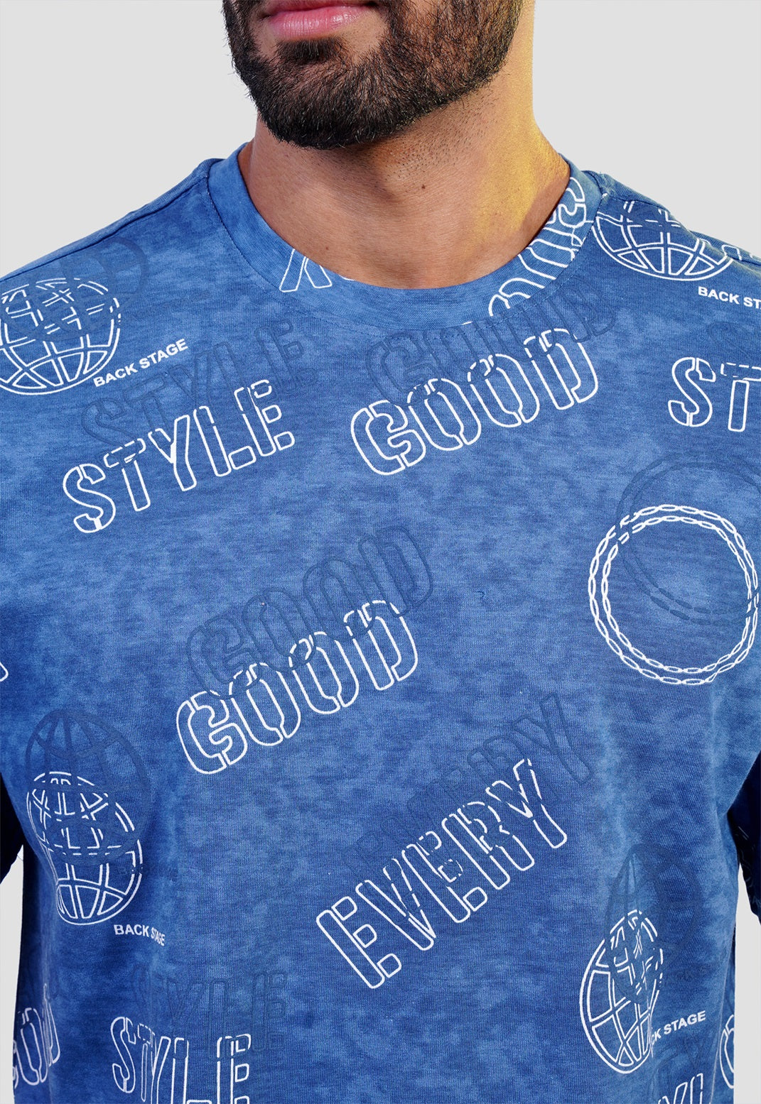 Relaxed Fit Crew Neck T-Shirt