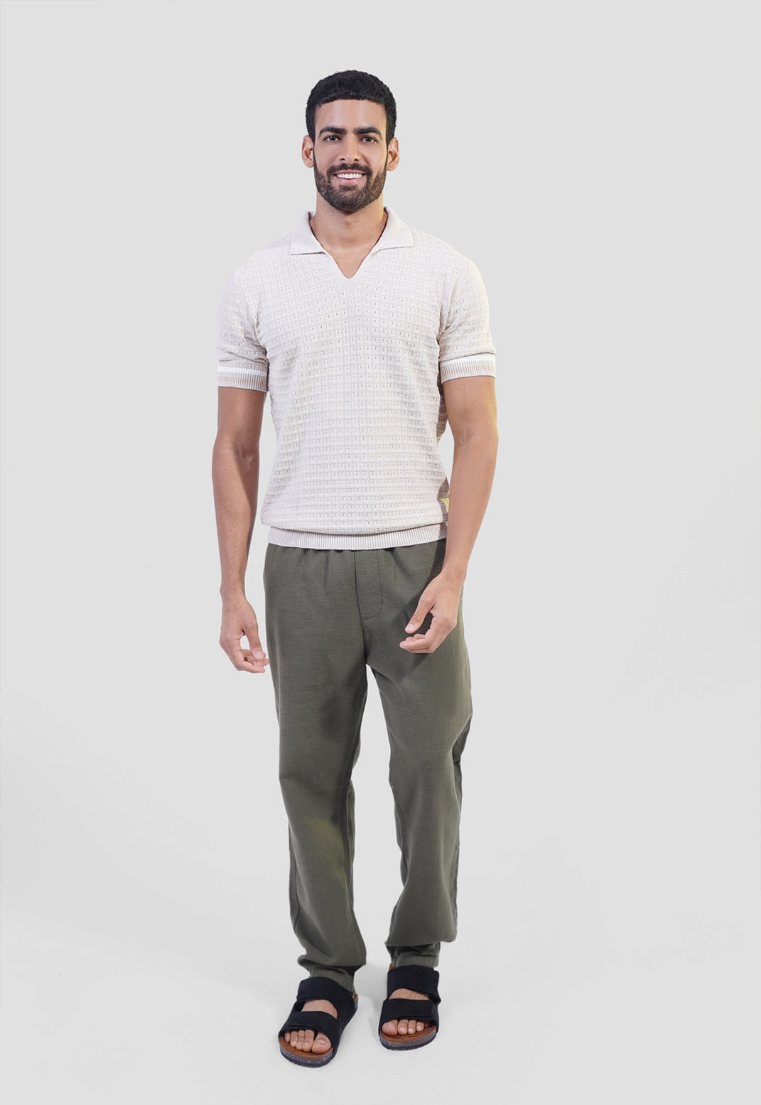 Knitted Polo Shirt