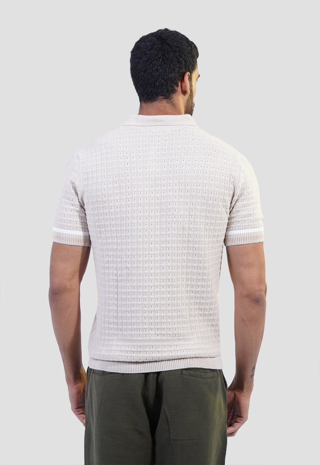 Knitted Polo Shirt