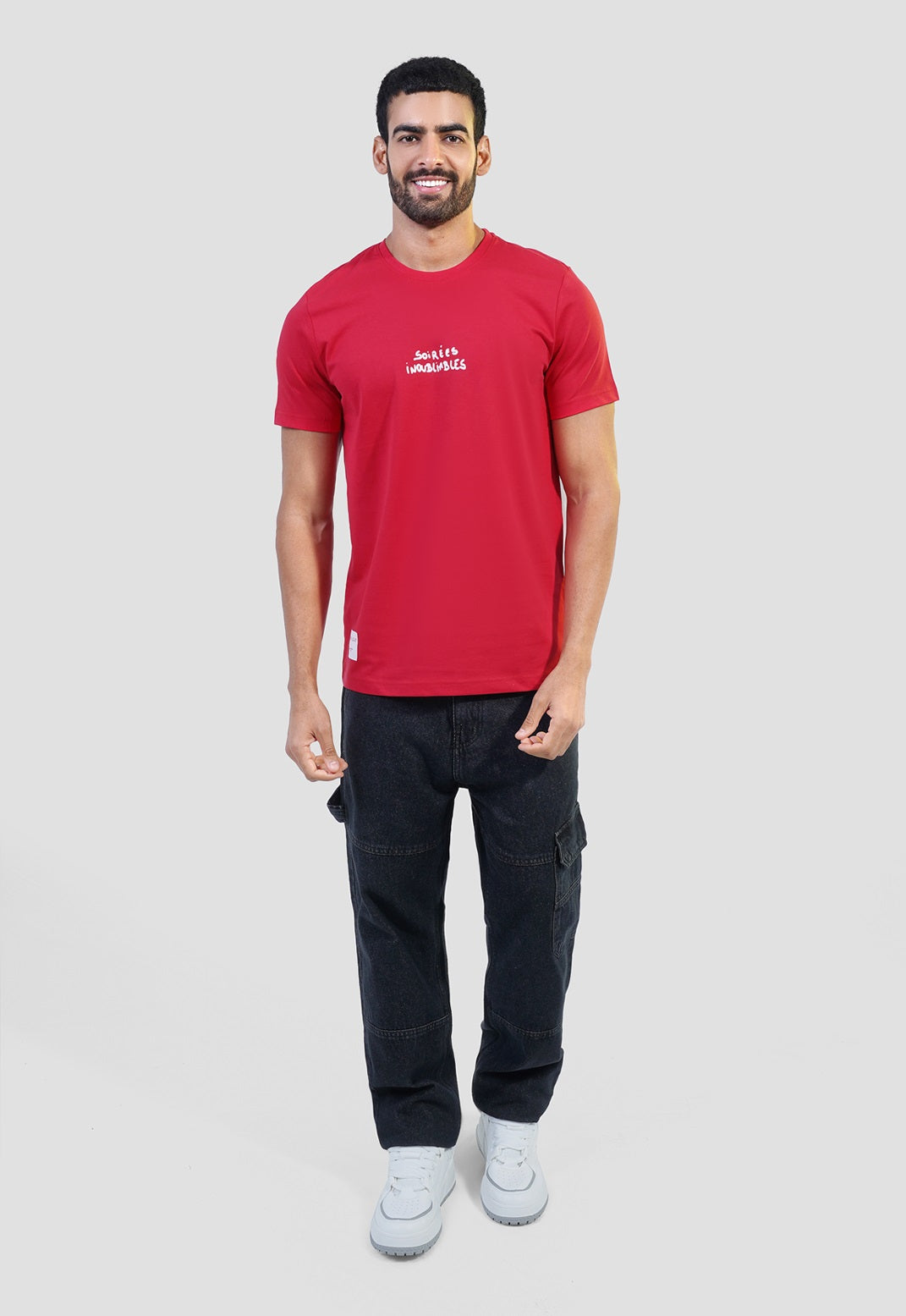Crew Neck Printed T-Shirt