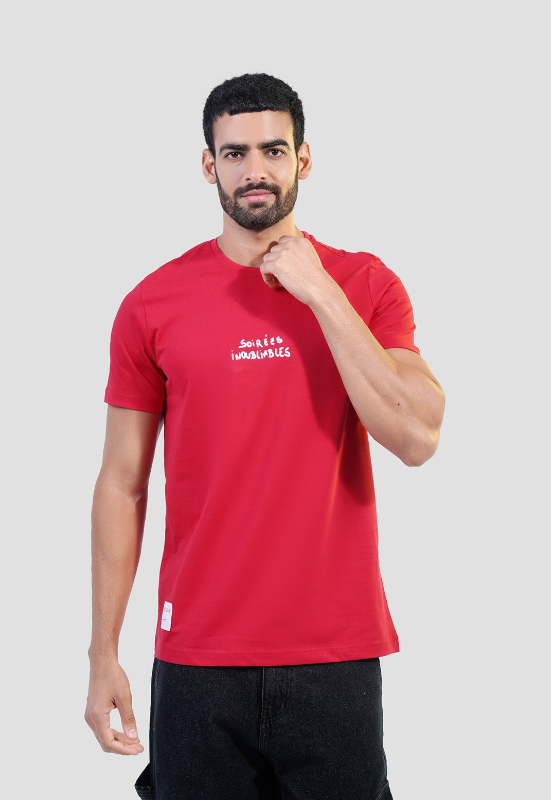Crew Neck Printed T-Shirt