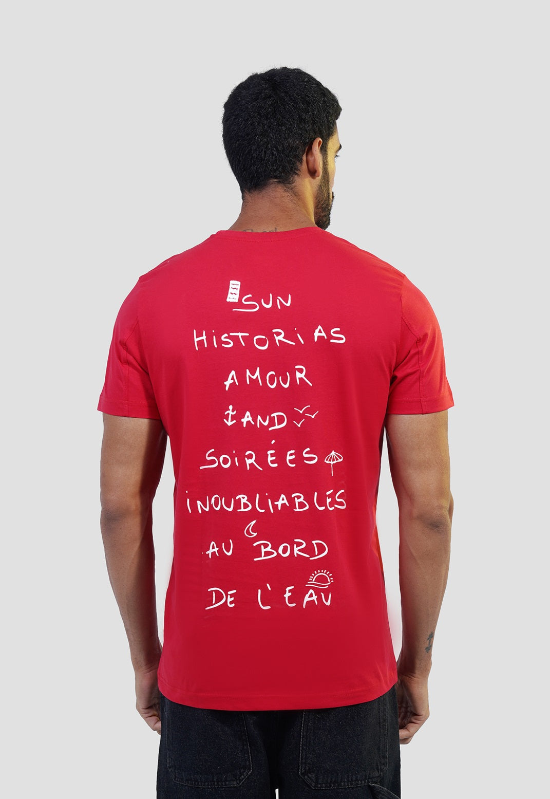 Crew Neck Printed T-Shirt