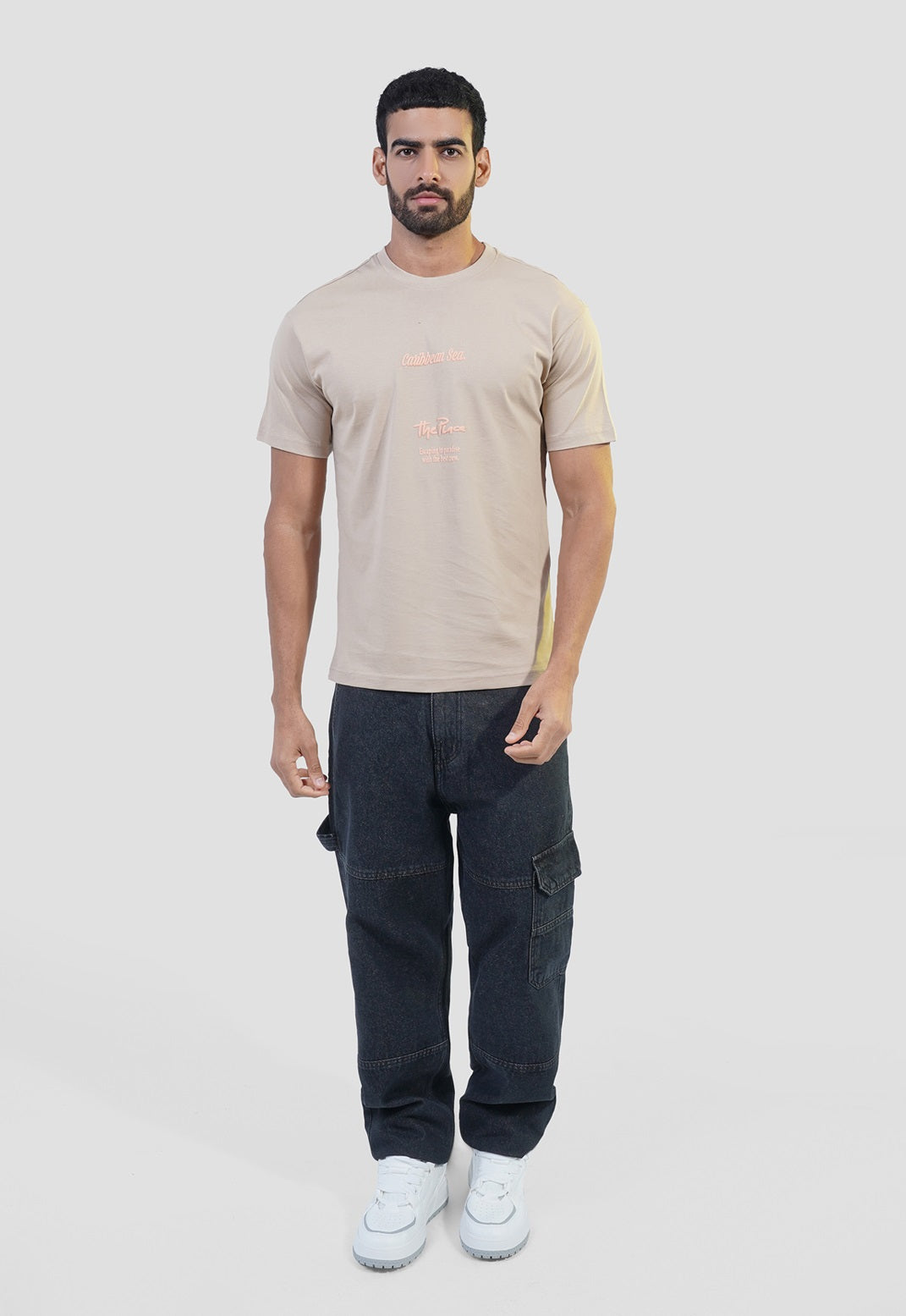 Relaxed Fit Crew Neck T-Shirt