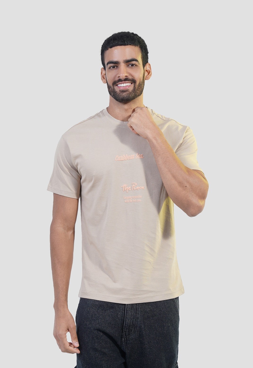 Relaxed Fit Crew Neck T-Shirt