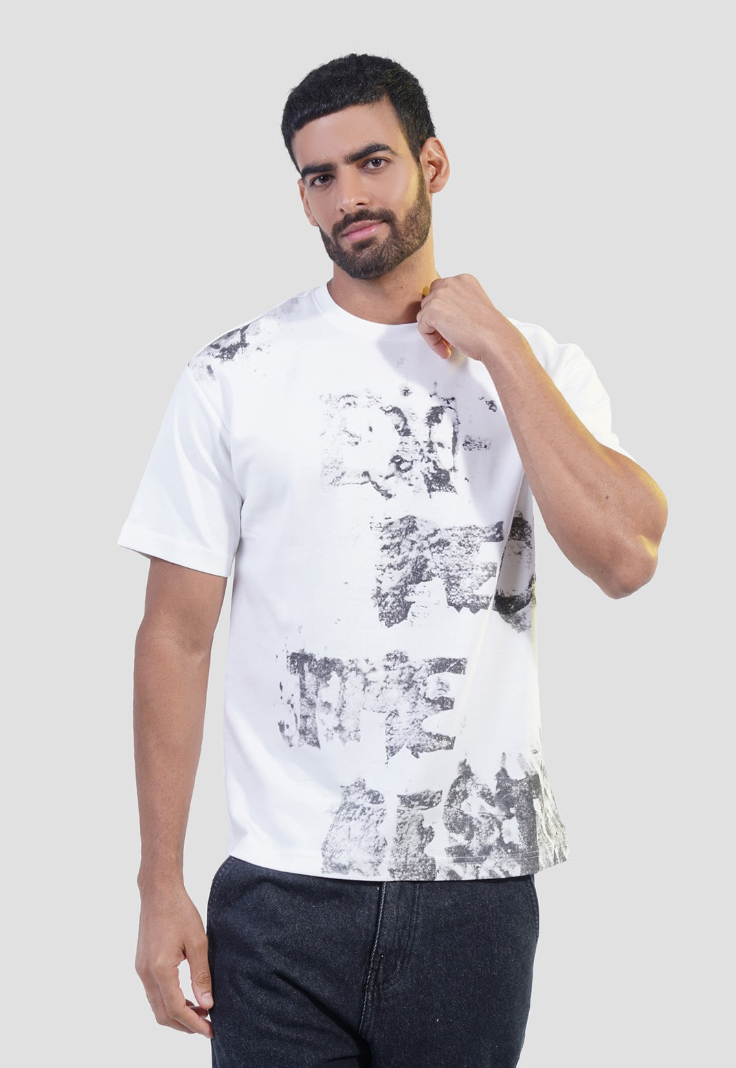 Relaxed Fit Crew Neck T-Shirt