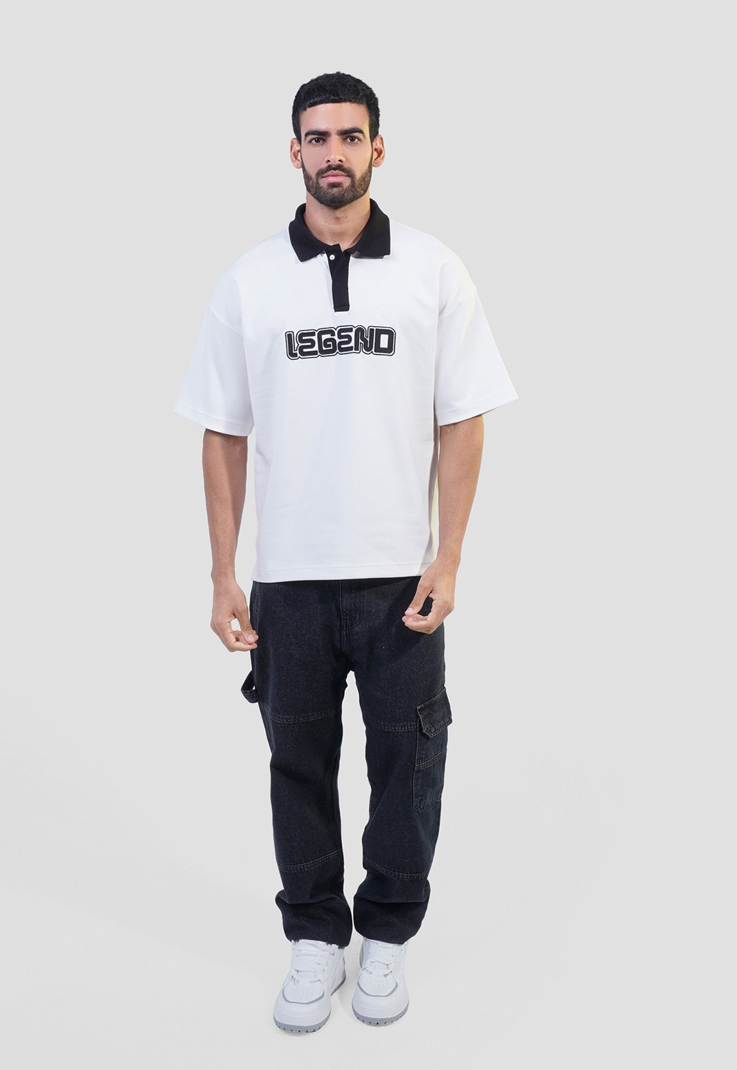 Over Size Polo Shirt