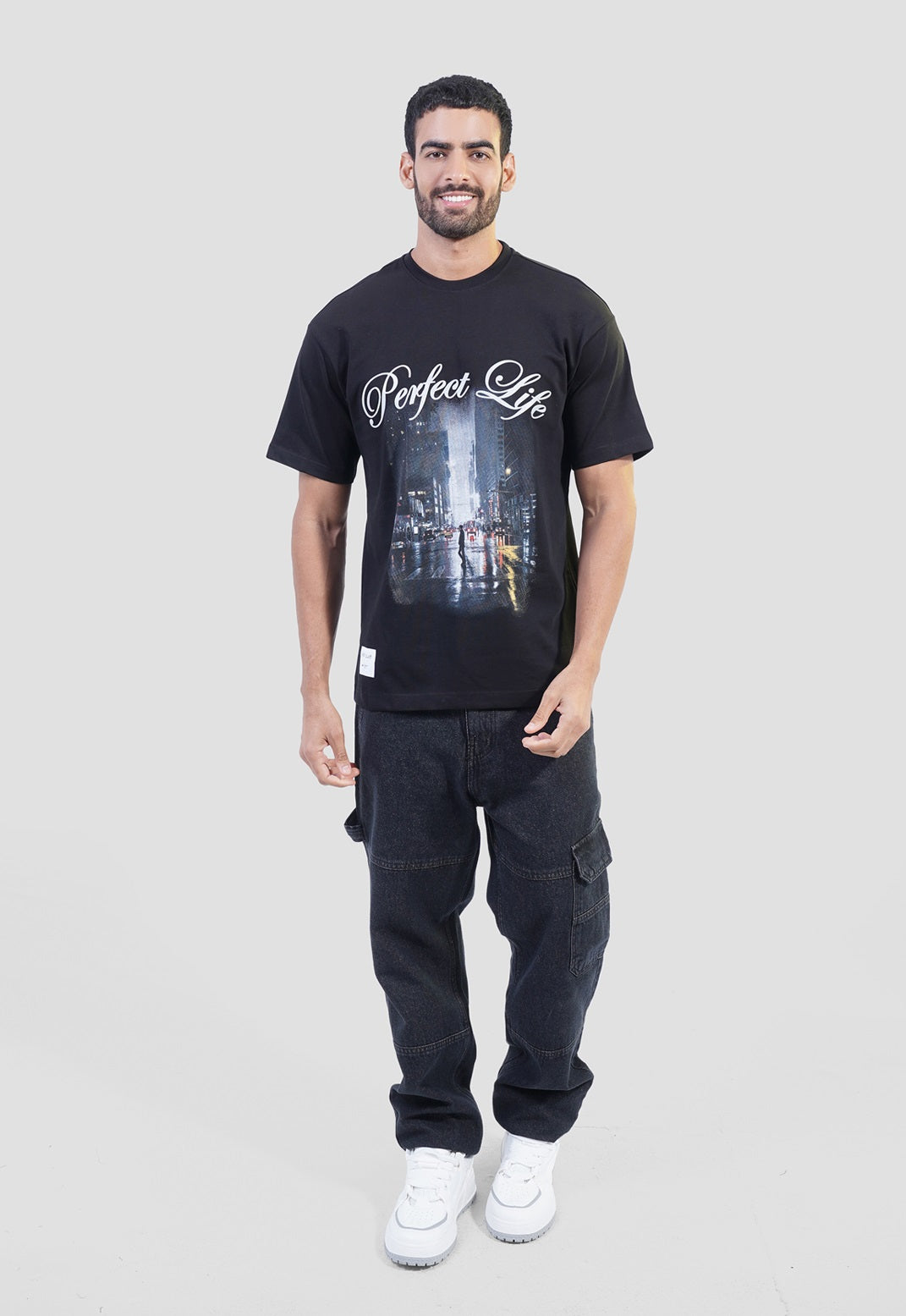 Relaxed Fit Crew Neck T-Shirt