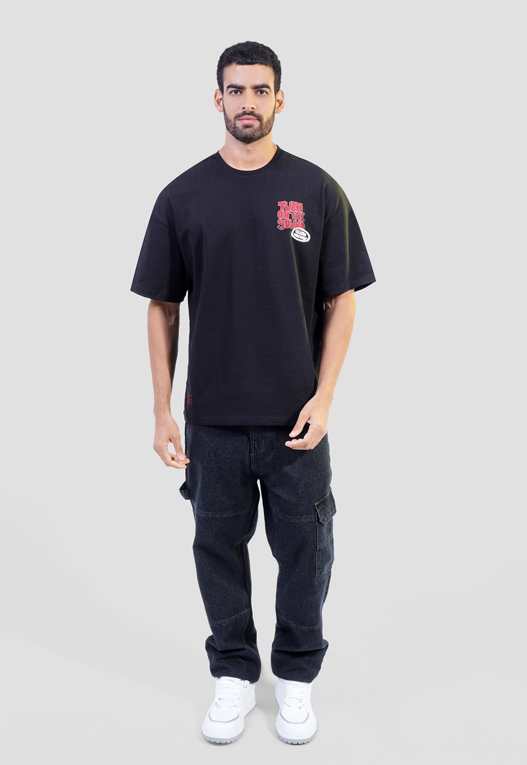 Crew Neck Over Size T-shirt