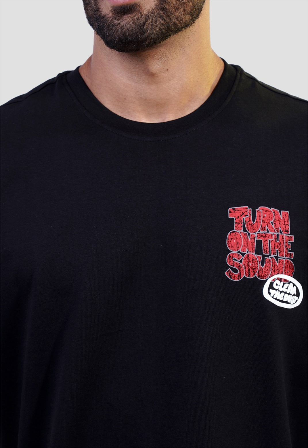Crew Neck Over Size T-shirt