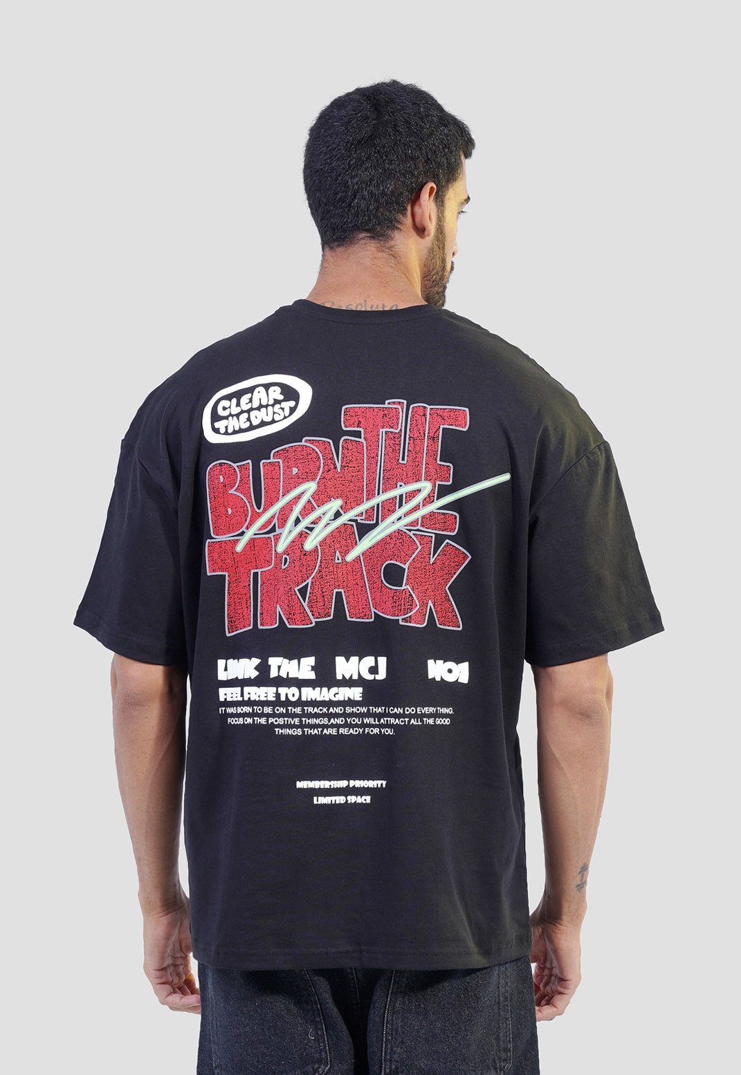 Crew Neck Over Size T-shirt