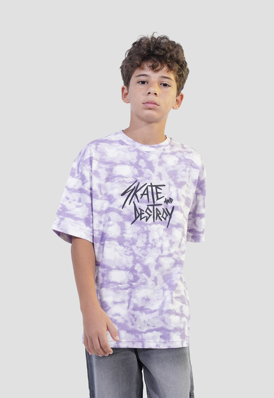 Kids Over Size Printed T-shirt