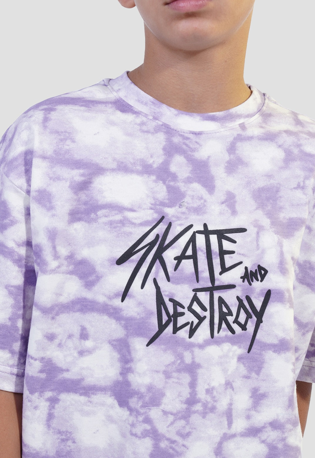 Kids Over Size Printed T-shirt