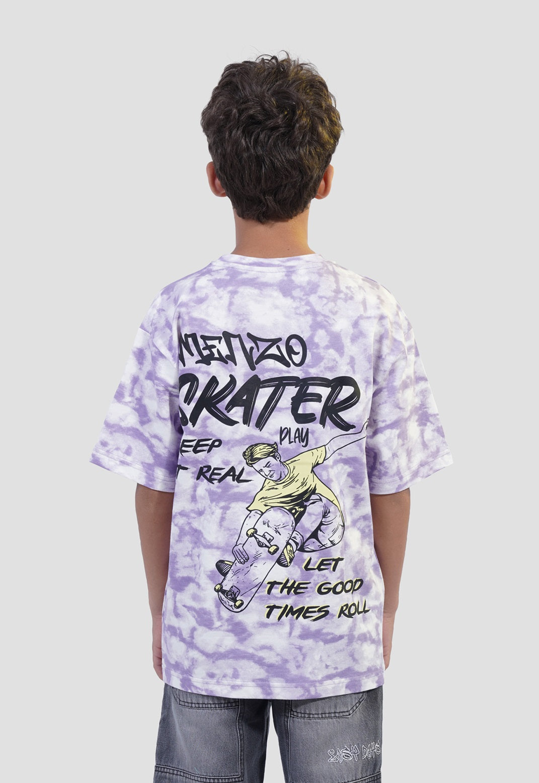 Kids Over Size Printed T-shirt