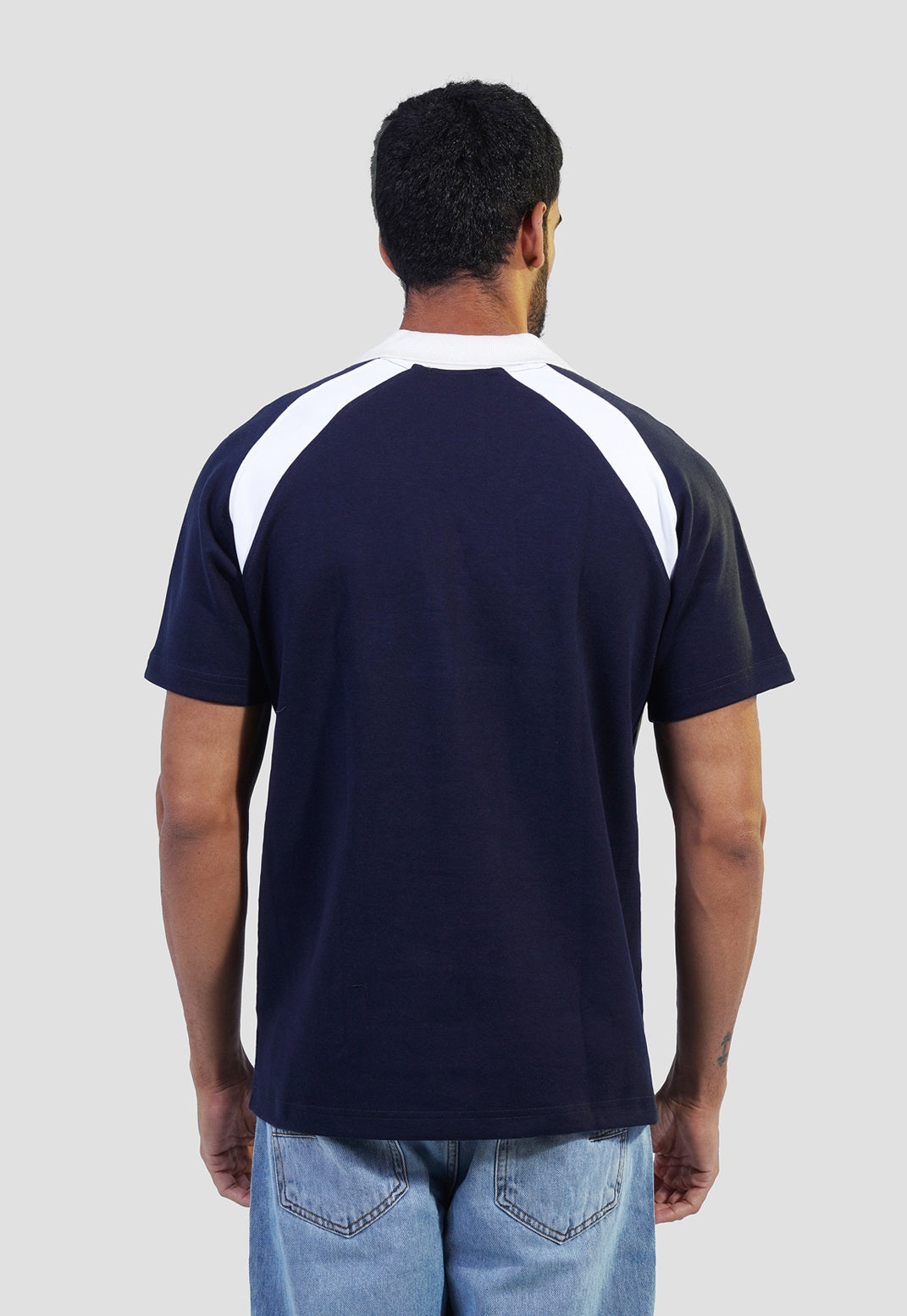 Relaxed Fit Printed Polo Shirt