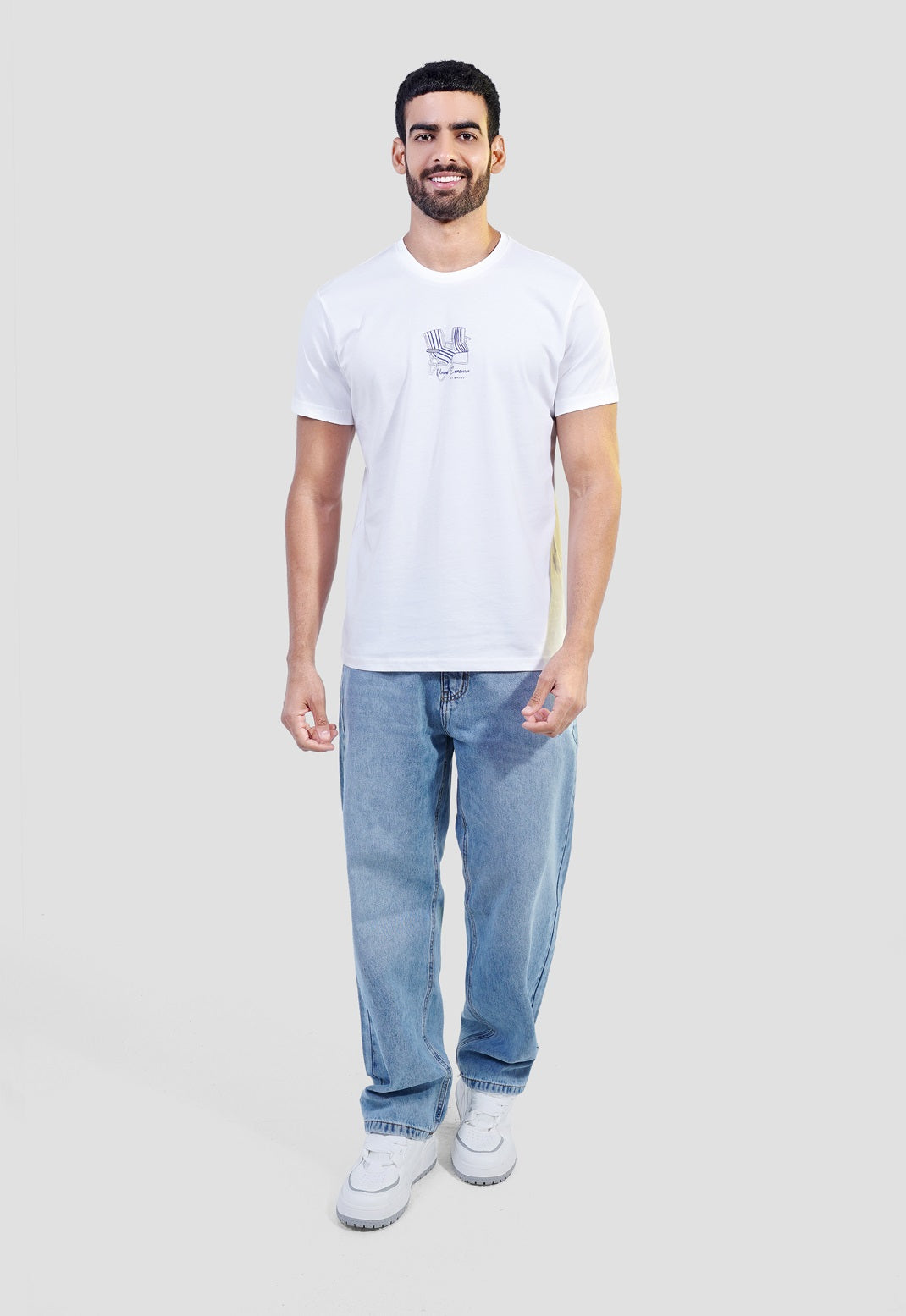 Crew Neck Printed T-shirt