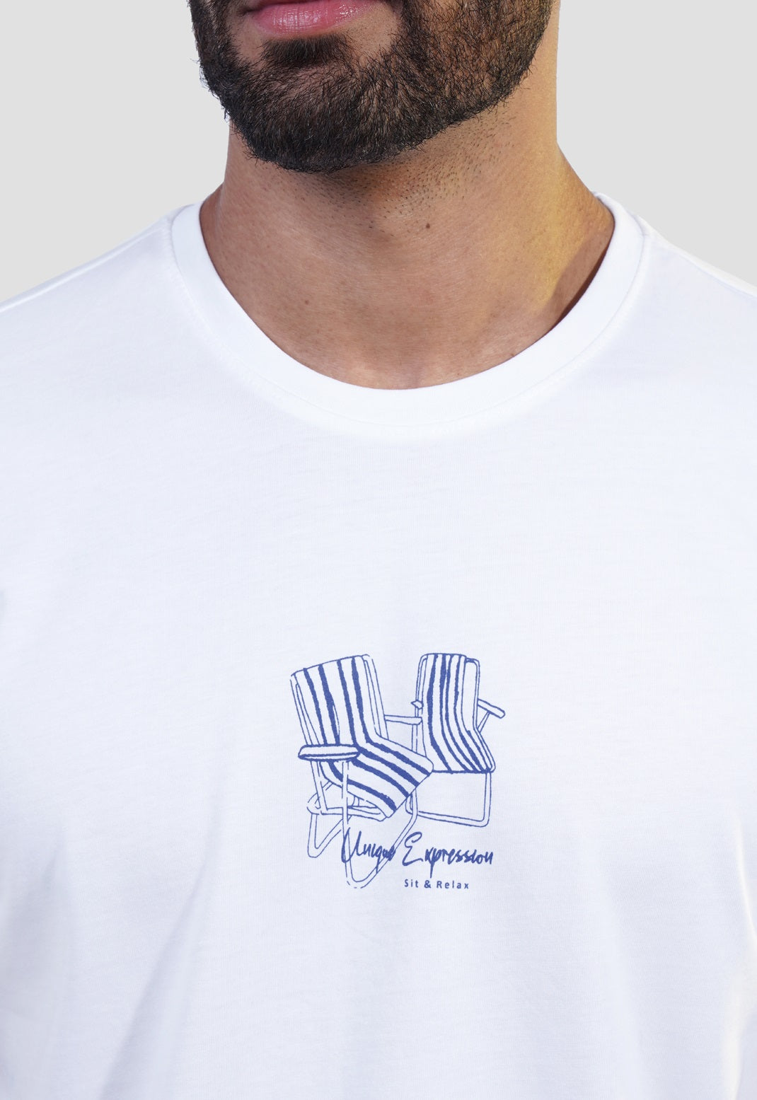 Crew Neck Printed T-shirt