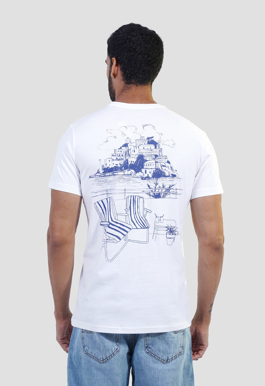 Crew Neck Printed T-shirt
