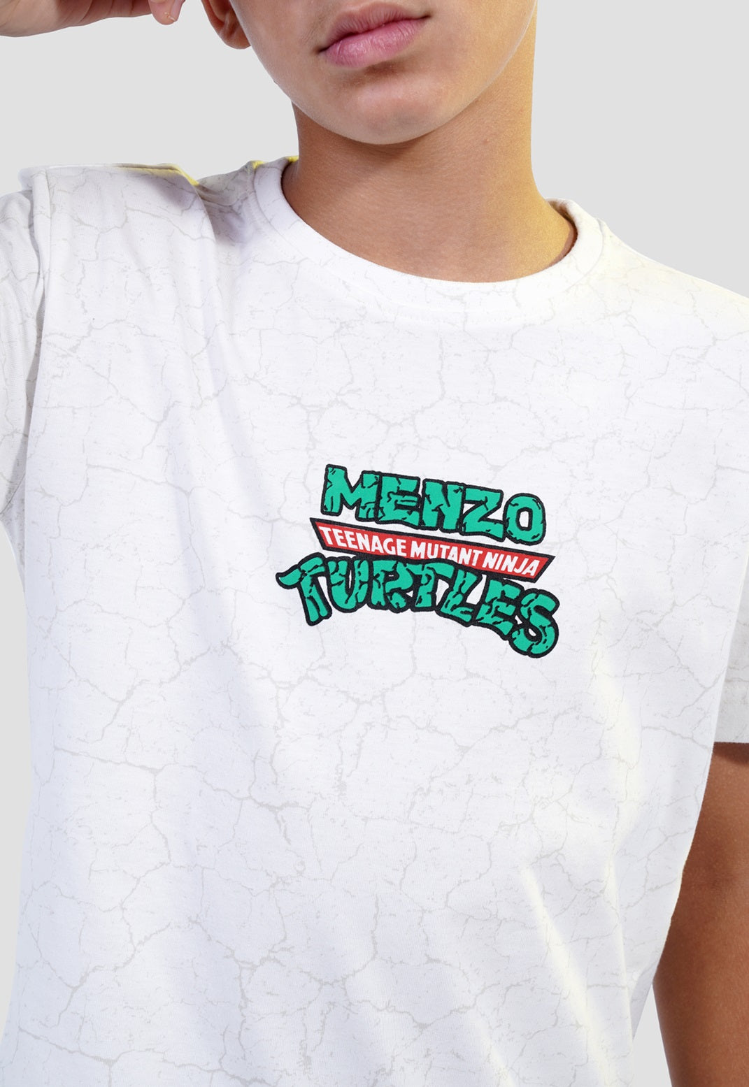Kids Crew Neck Printed T-Shirt