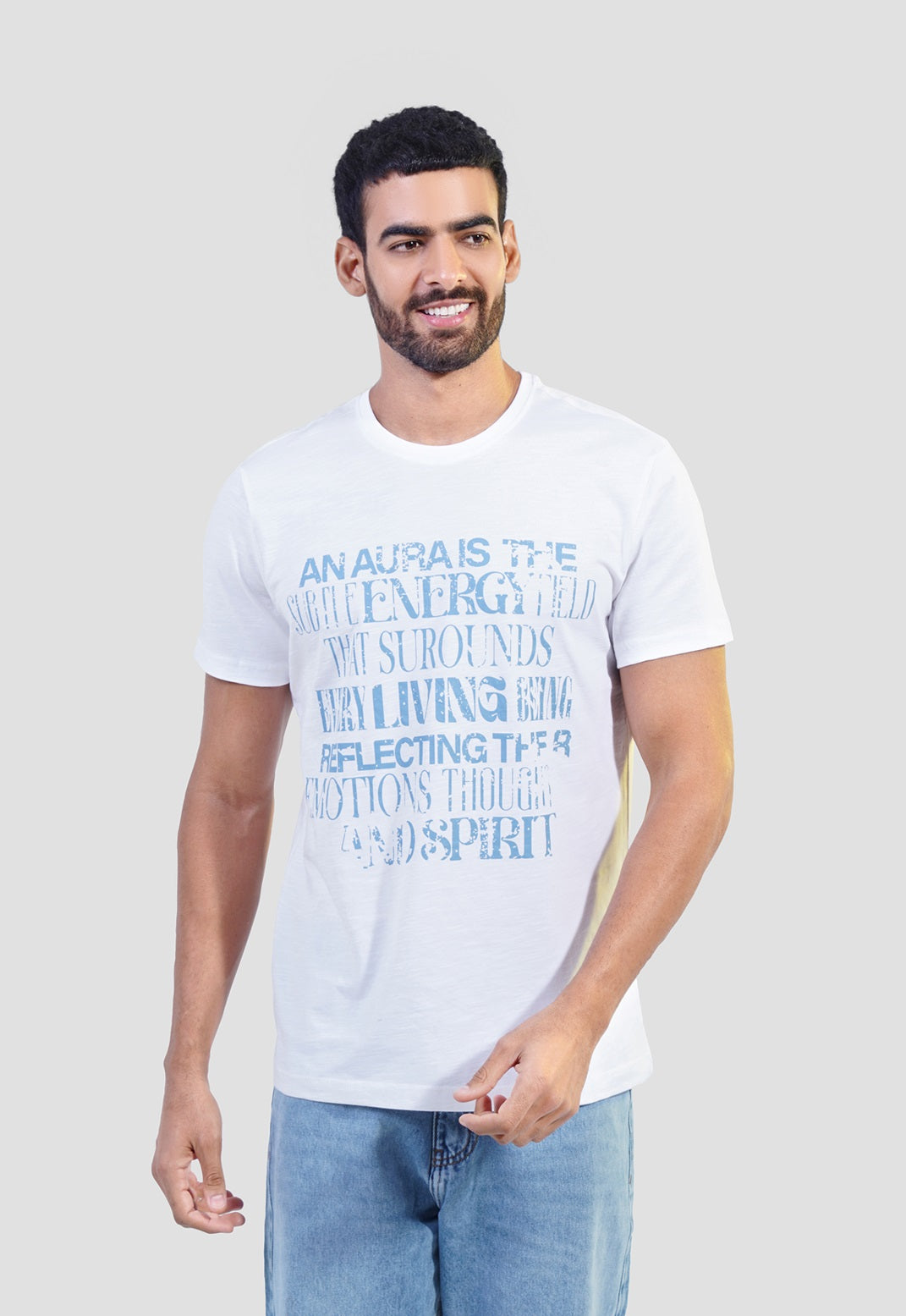 Crew Neck Printed T-Shirt