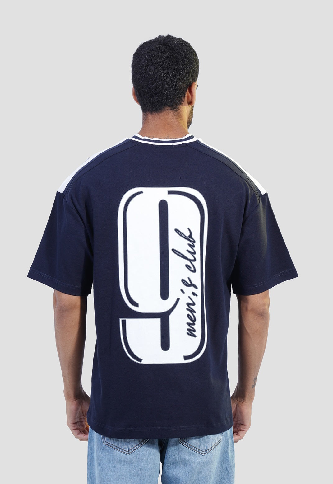 Crew Neck Over Size Printed T-shirt