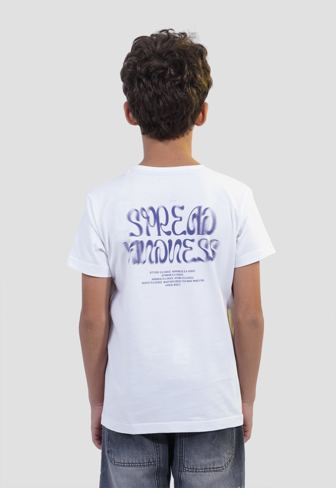 Kids Crew Neck Printed T-shirt