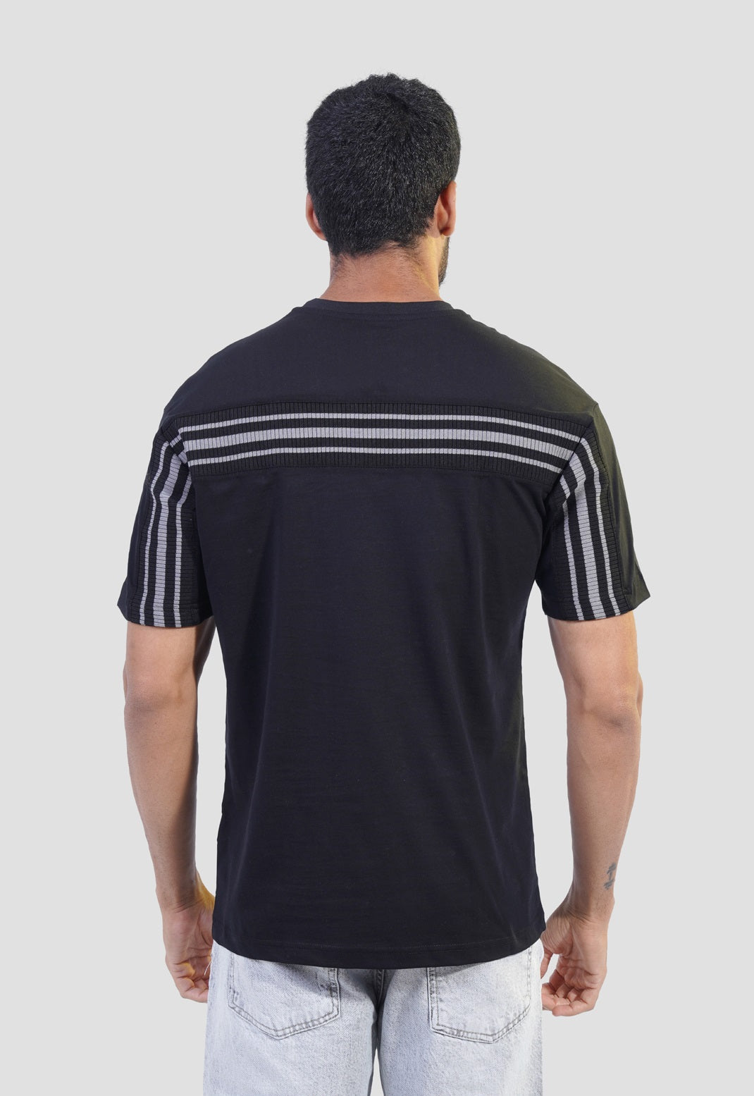 Crew Neck Over Size Printed T-shirt