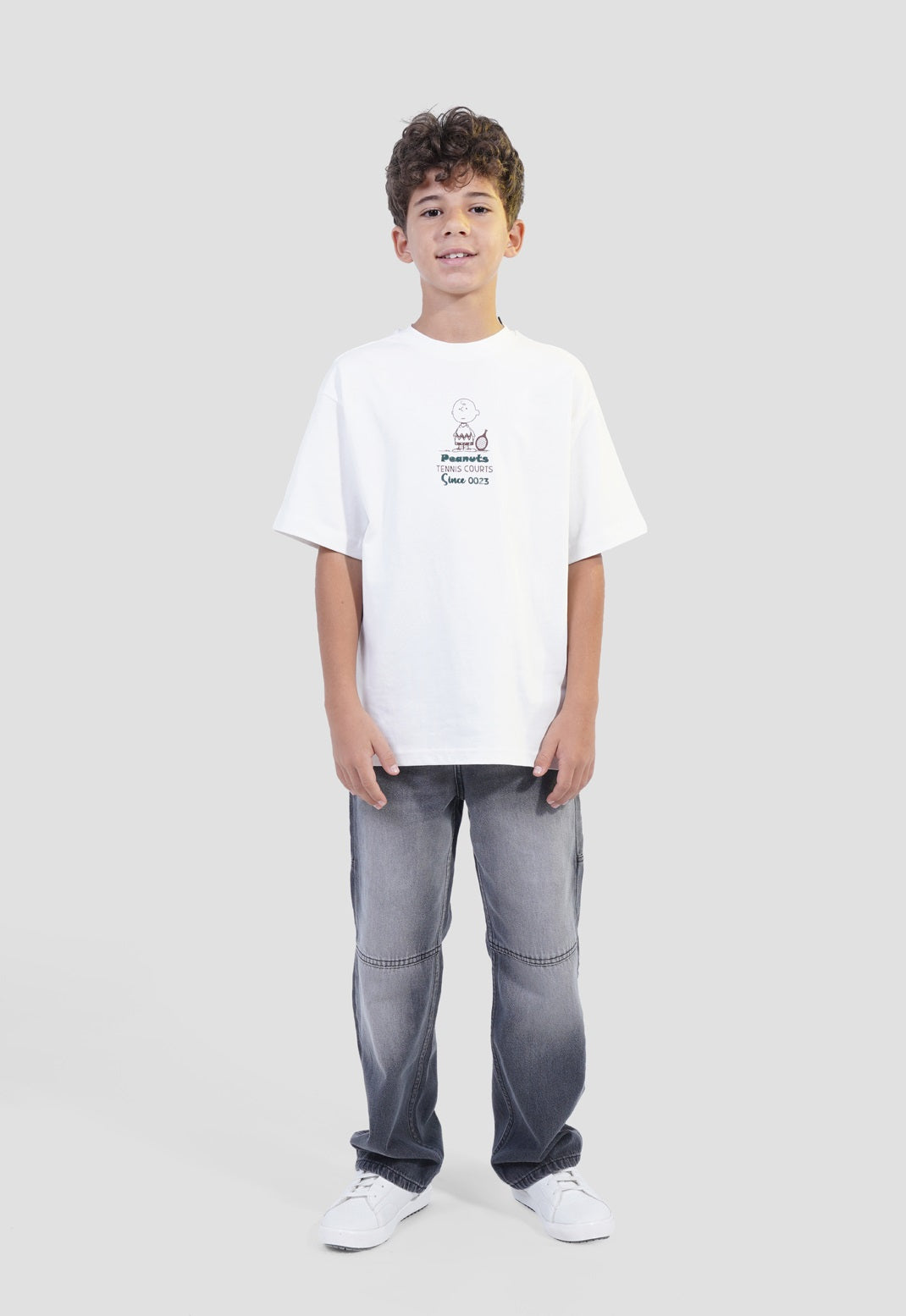 Kids Over Size Printed T-shirt